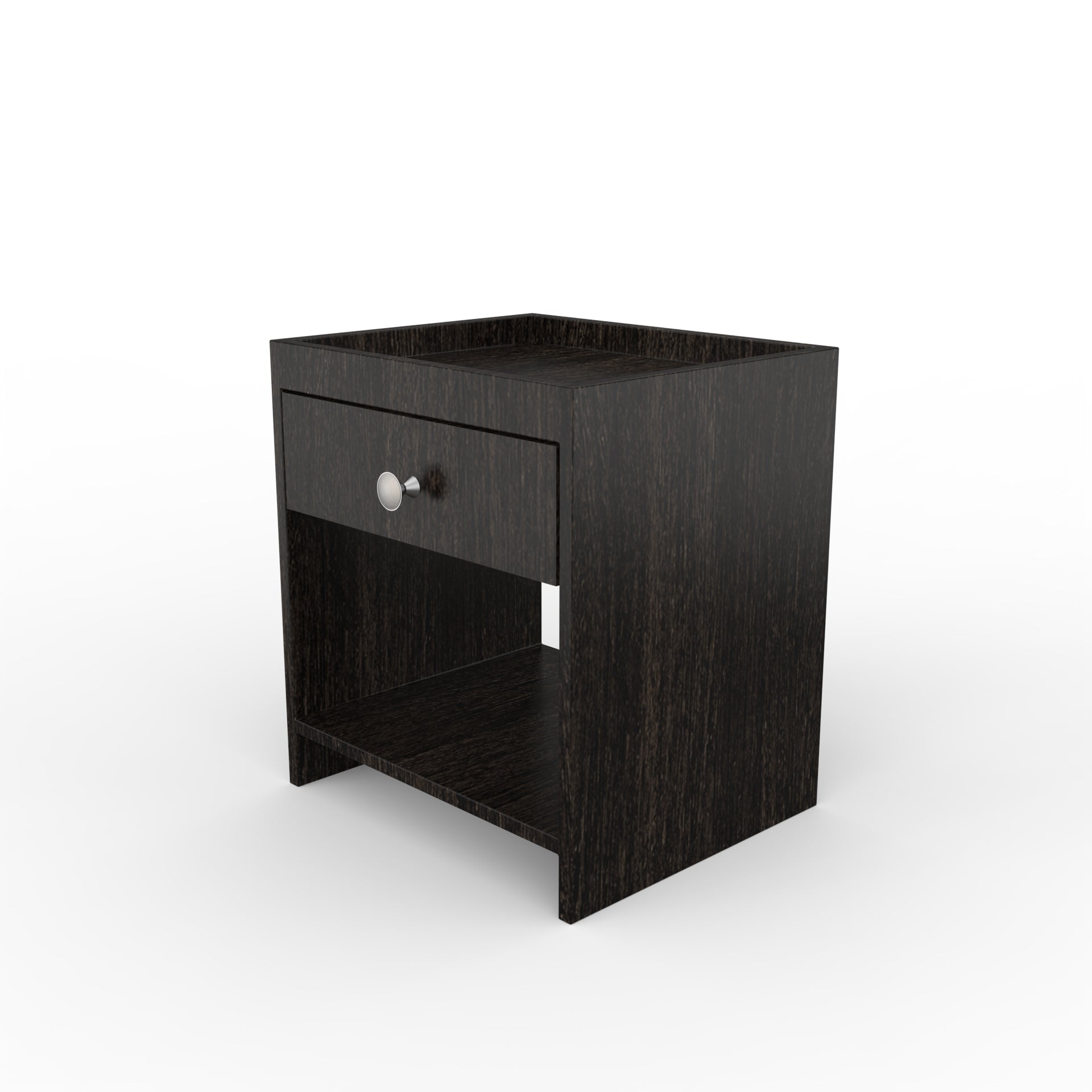 Aiden Side Table with Drawer  - Wenge - Neehv Home