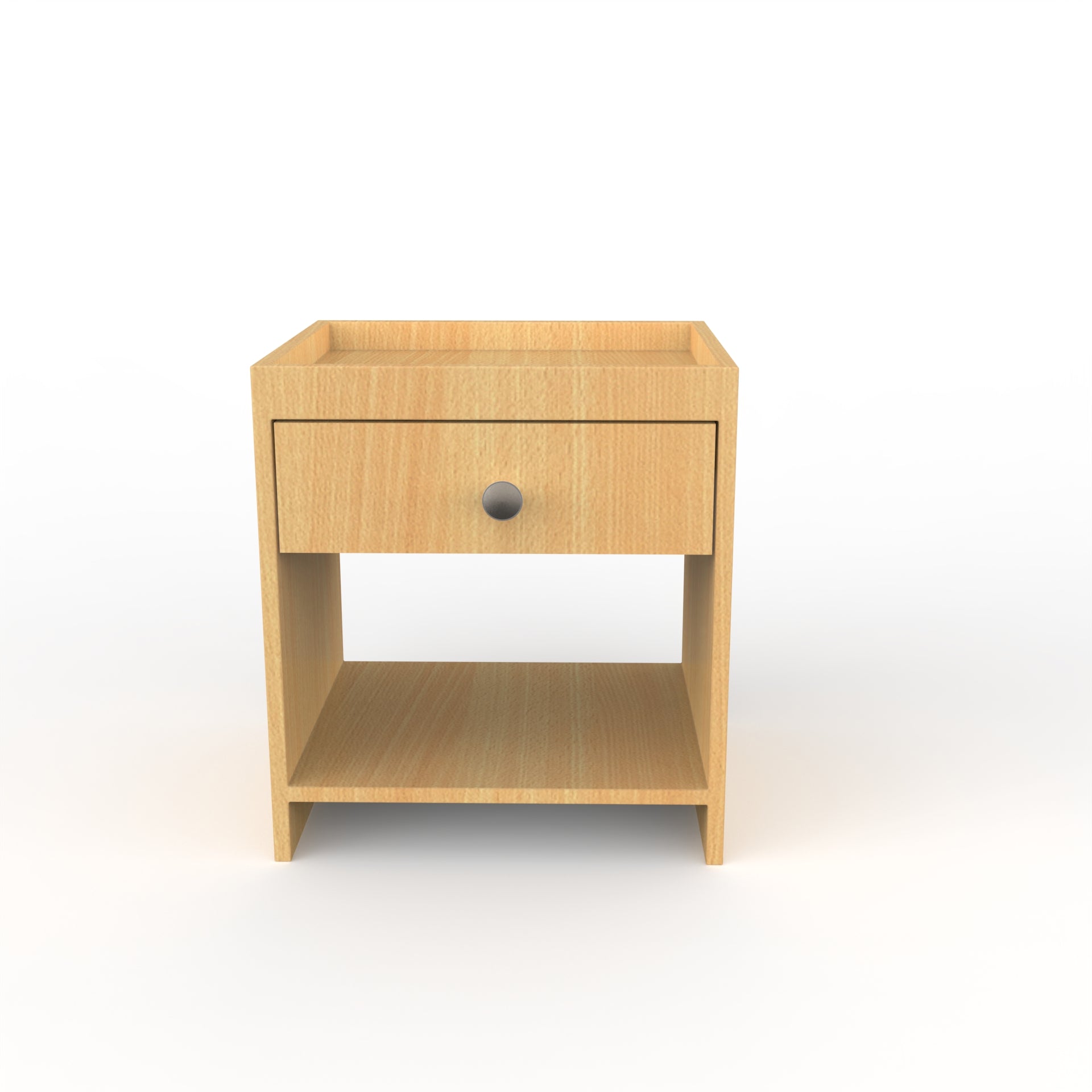 Aiden Side Table with Drawer  - Bavarian Beech - Neehv Home