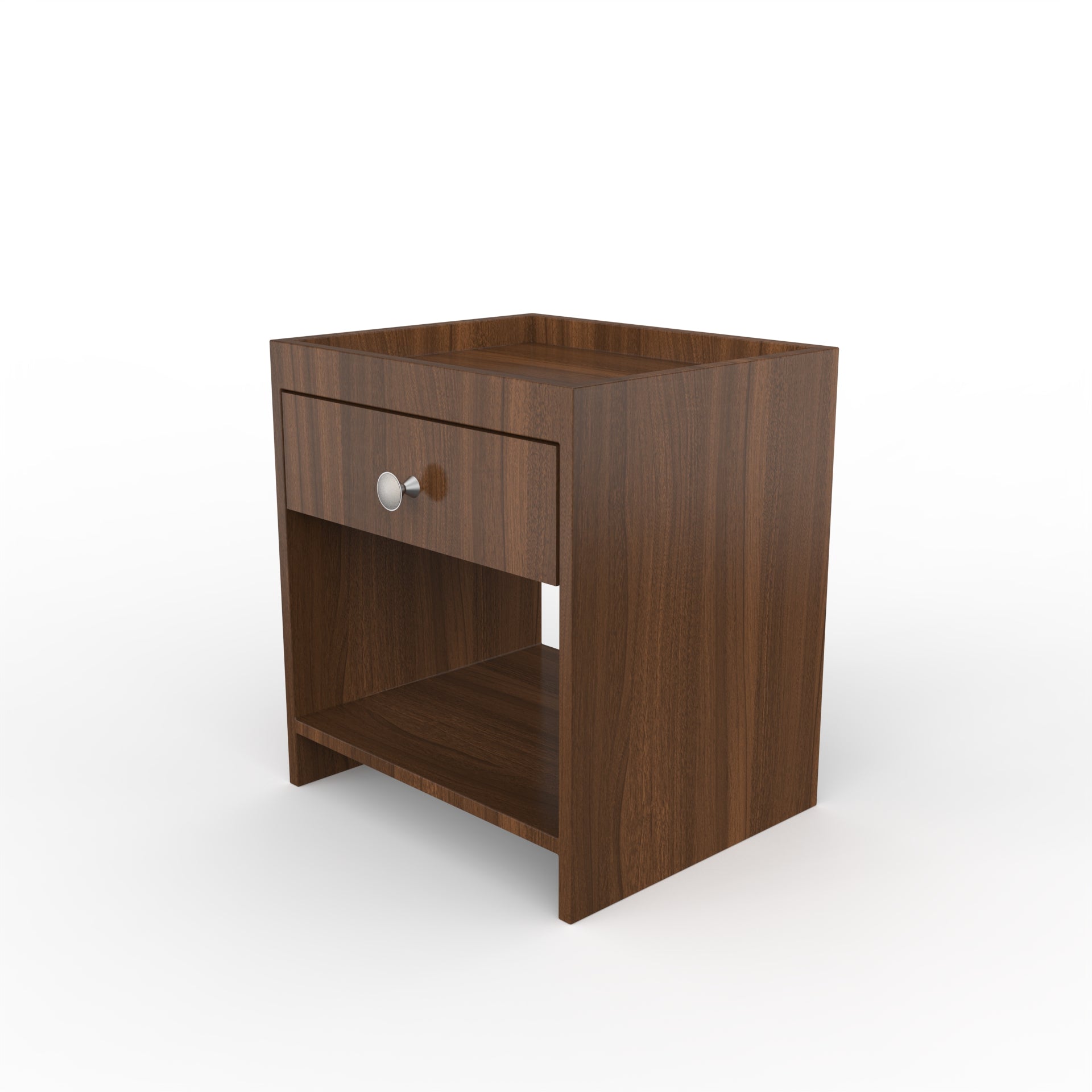 Aiden Side Table with Drawer  - Classic Walnut - Neehv Home