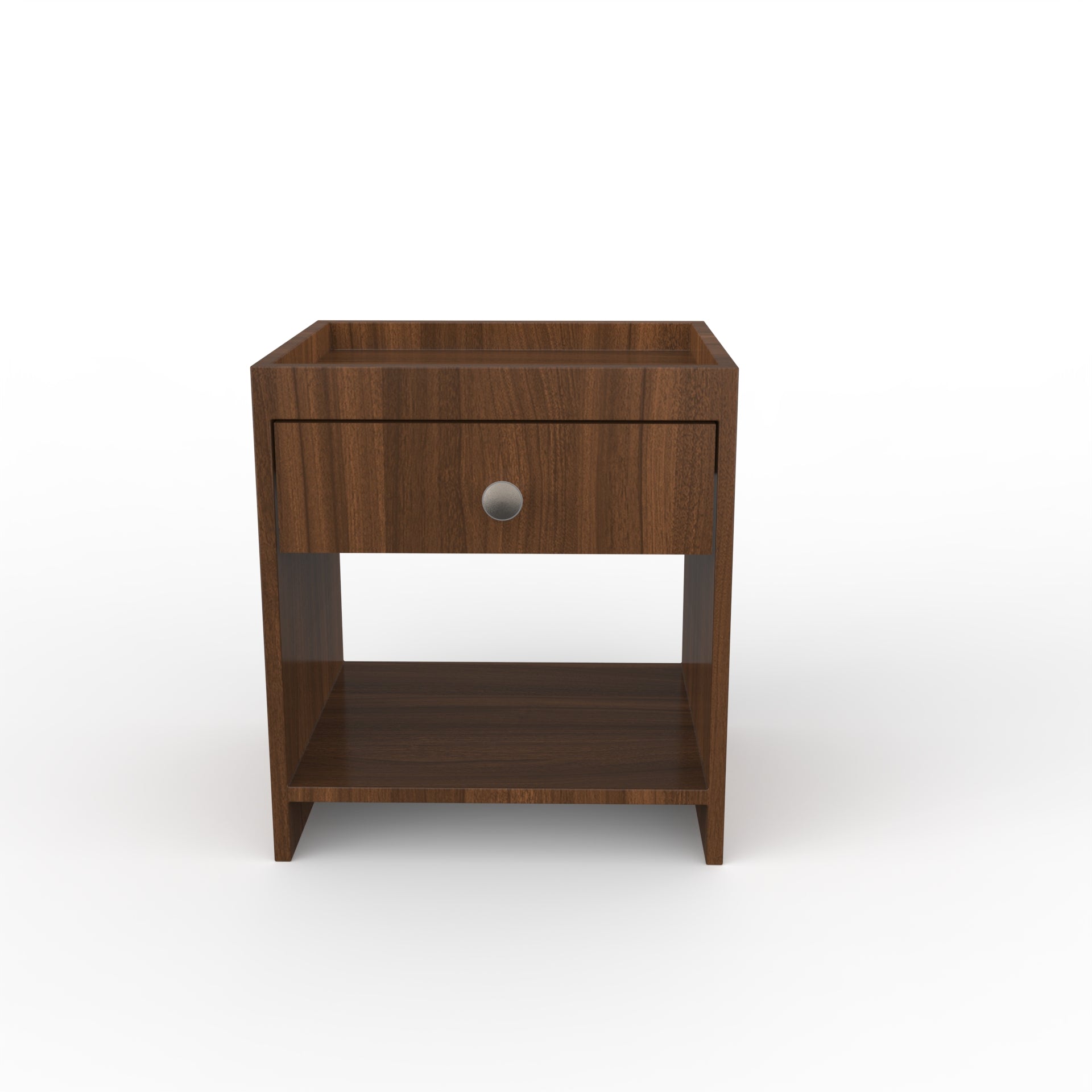 Aiden Side Table with Drawer  - Classic Walnut - Neehv Home