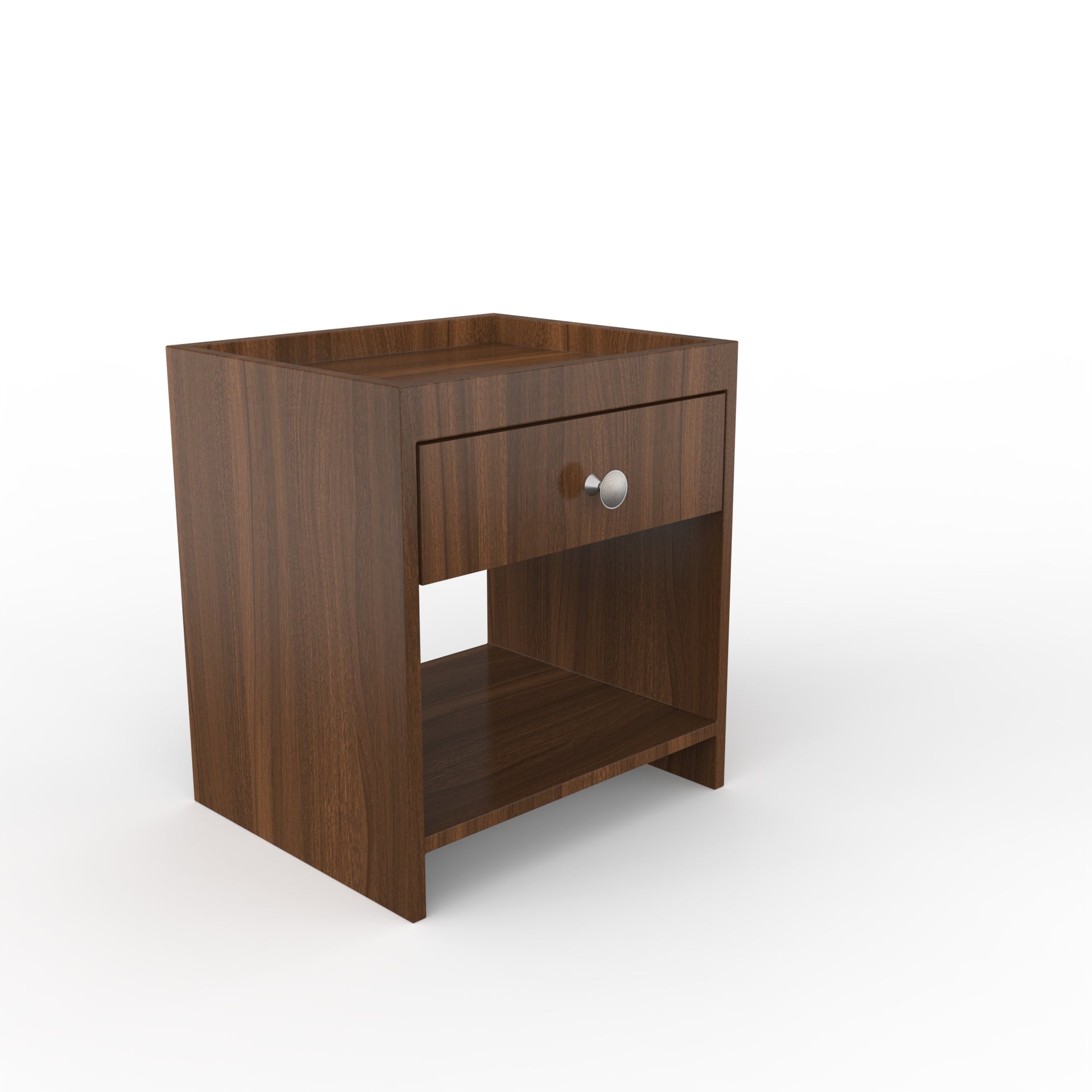 Aiden Side Table with Drawer  - Classic Walnut - Neehv Home