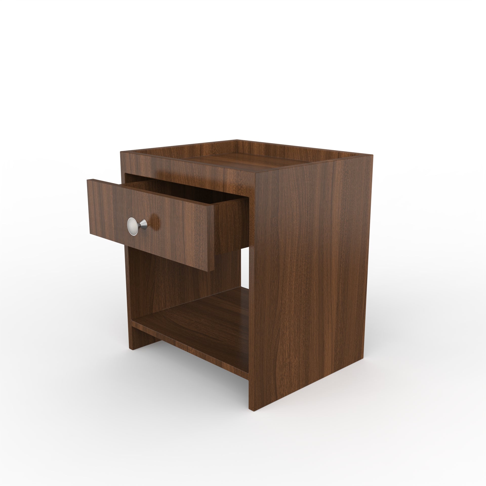 Aiden Side Table with Drawer  - Classic Walnut - Neehv Home