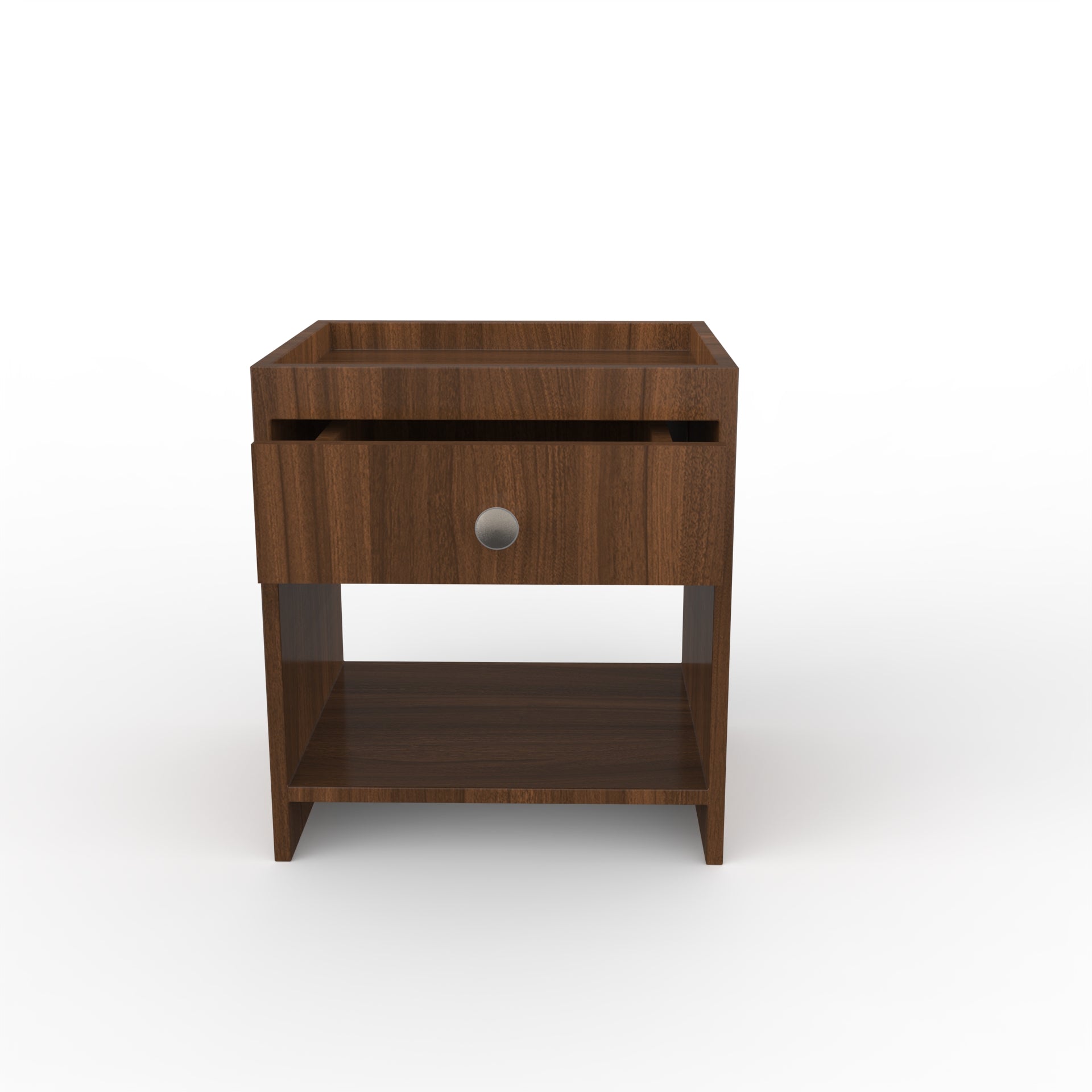 Aiden Side Table with Drawer  - Classic Walnut - Neehv Home