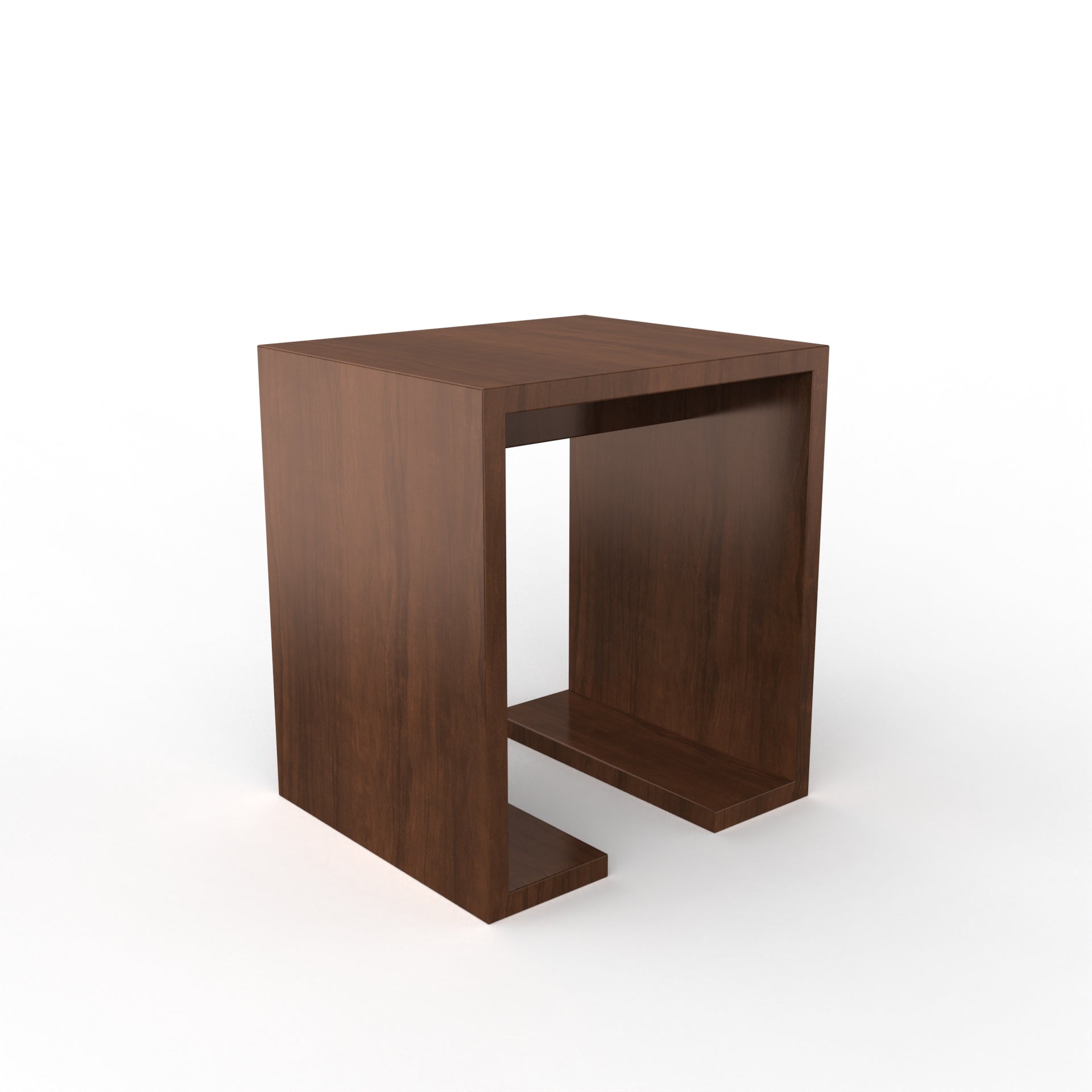 Isabella Side Table - Brazilian Walnut - Neehv Home