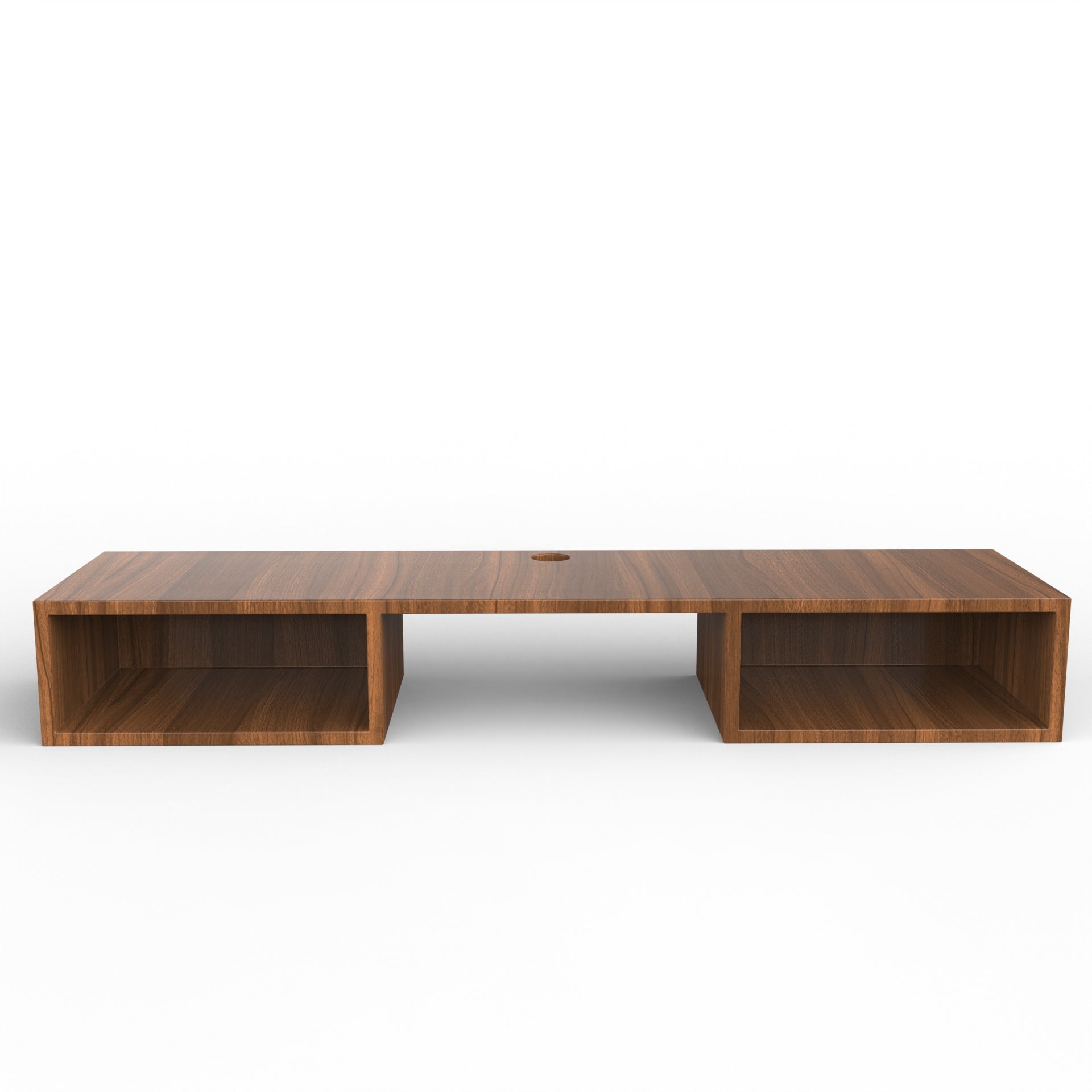 Peridot Wall TV Unit - Classic Walnut - Neehv Home