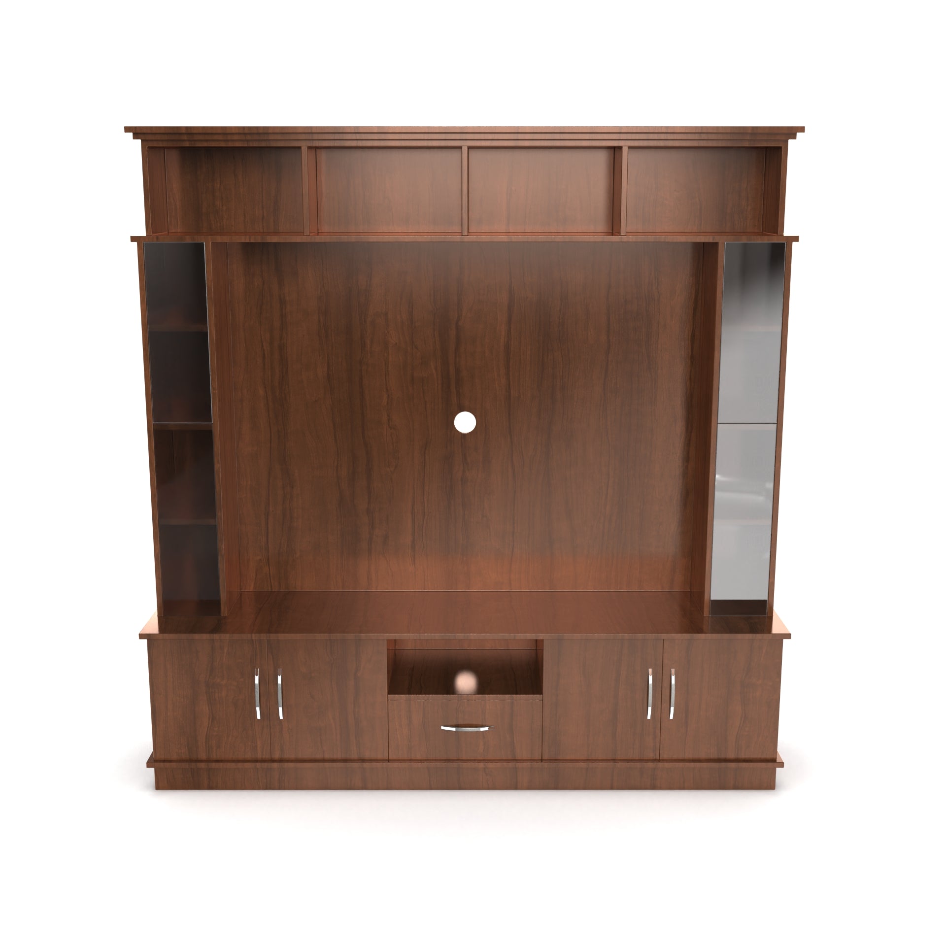 Goldberg Wooden TV Unit - Brazilian Walnut - Neehv Home