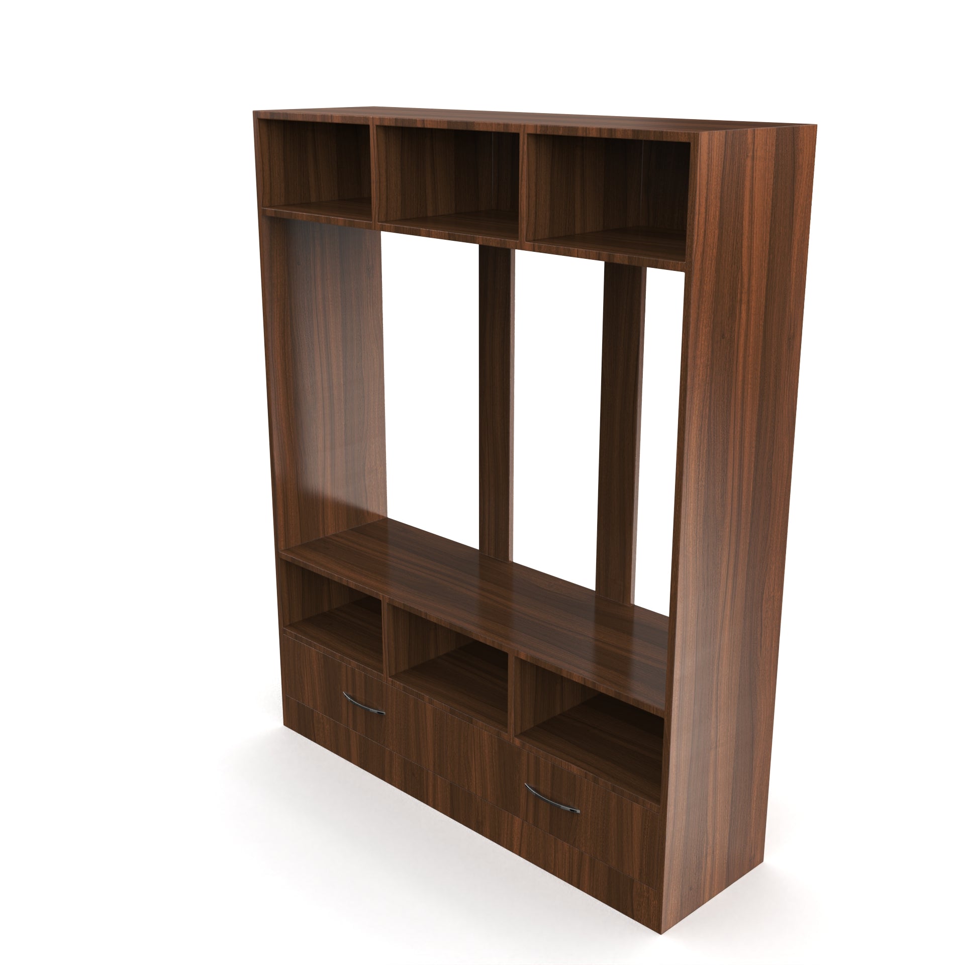 Polaris Wooden TV Unit - Classic Walnut - Neehv Home