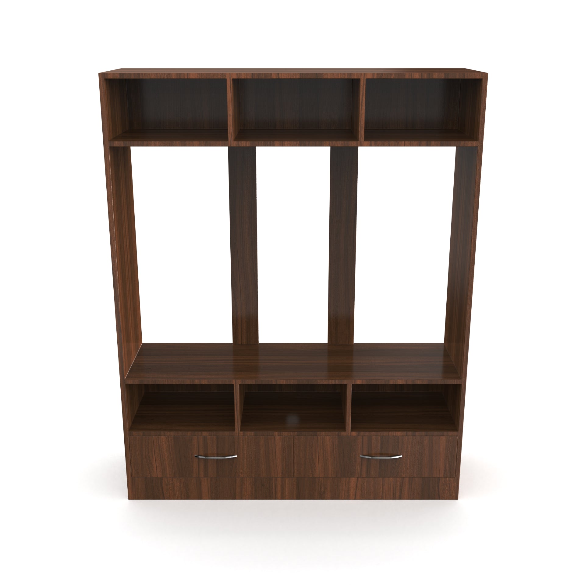 Polaris Wooden TV Unit - Classic Walnut - Neehv Home