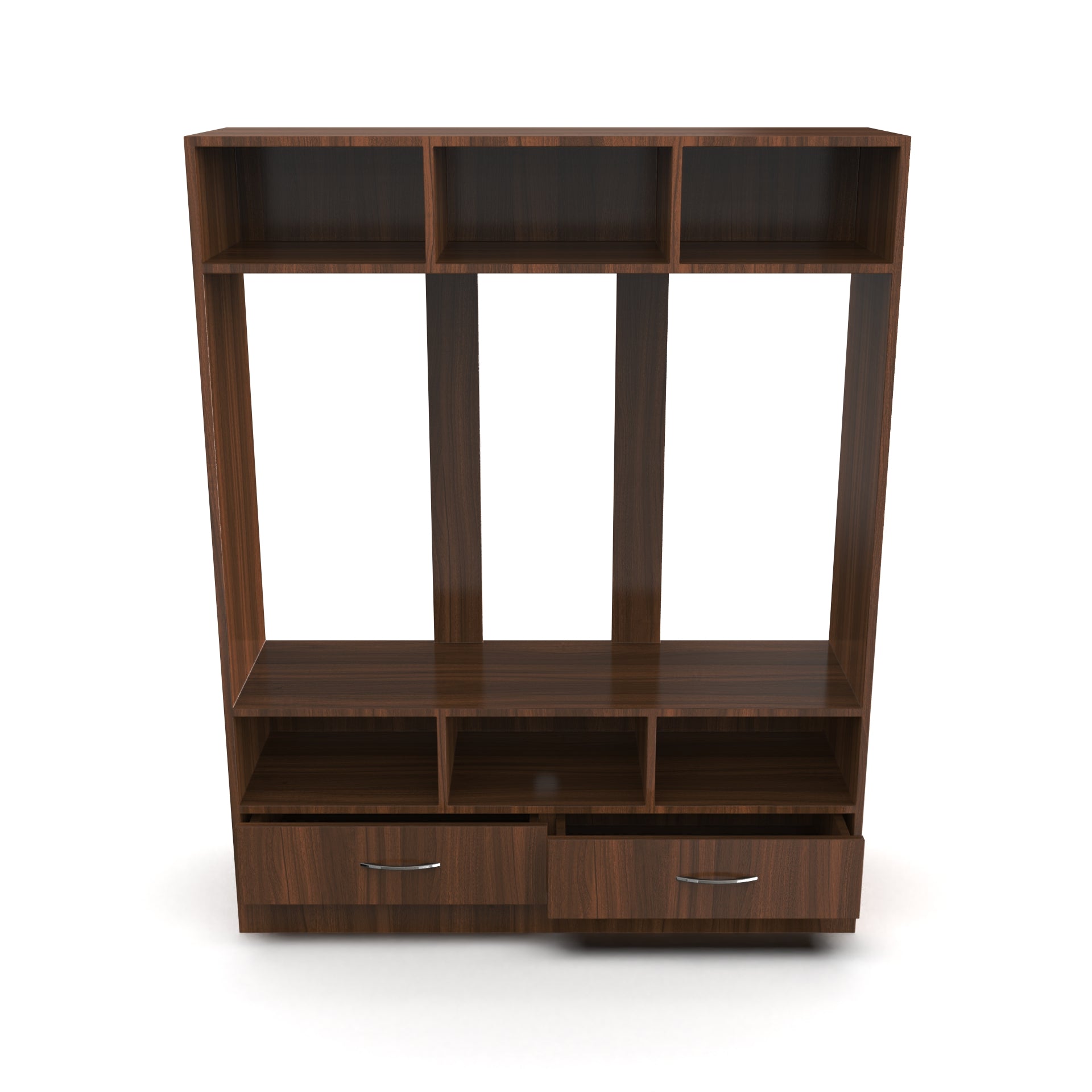 Polaris Wooden TV Unit - Classic Walnut - Neehv Home