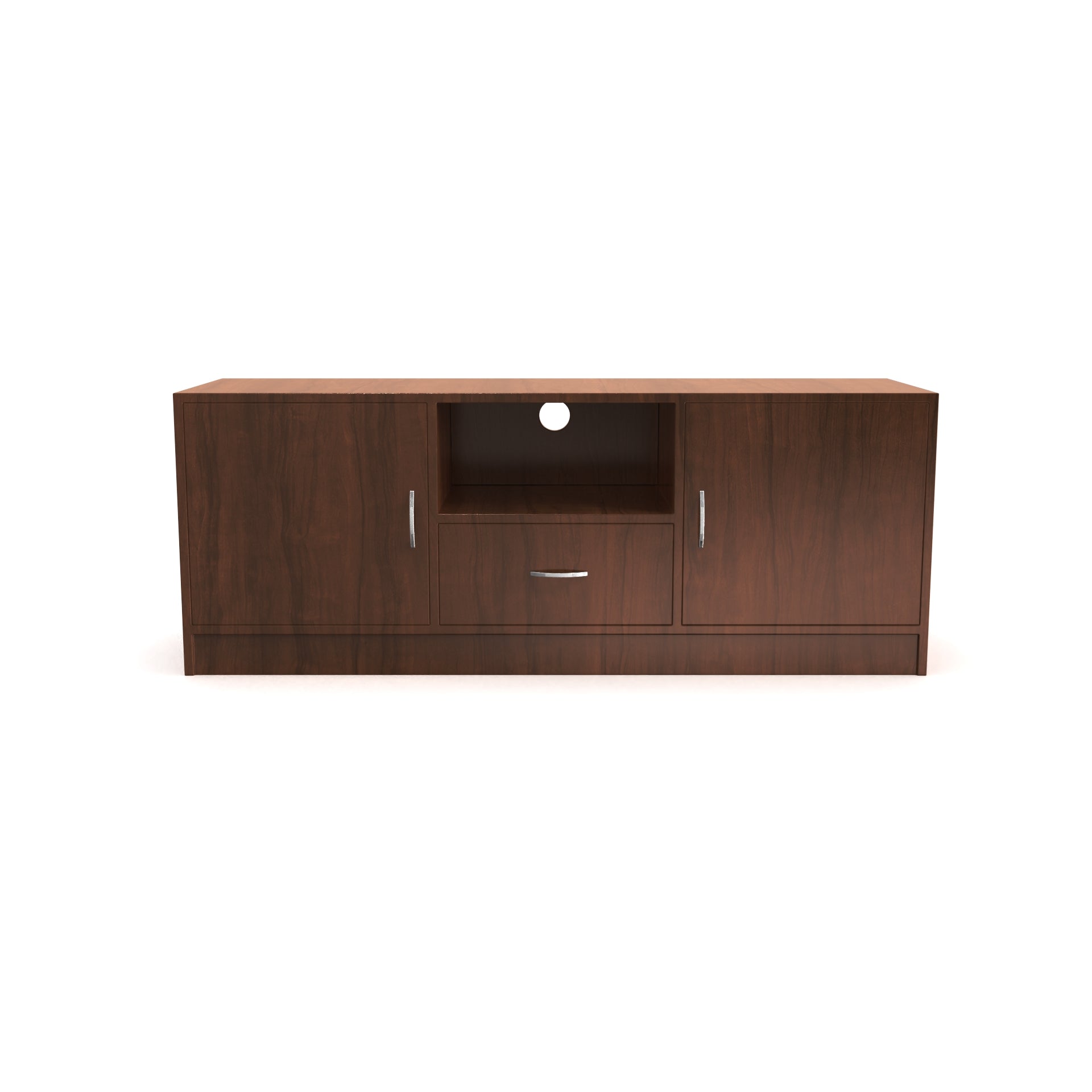 Serenity Wooden TV Unit - Brazilian Walnut - Neehv Home