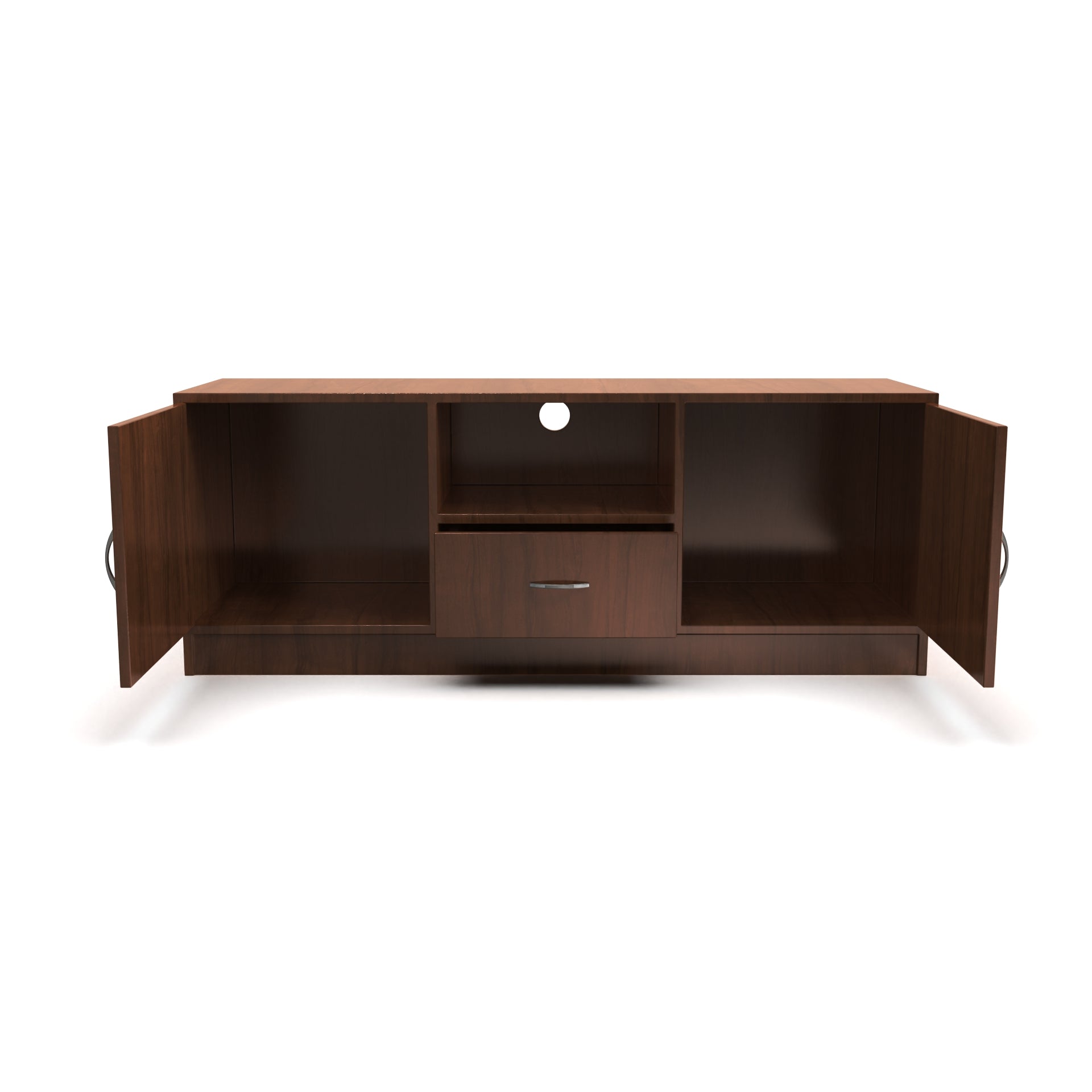 Serenity Wooden TV Unit - Brazilian Walnut - Neehv Home