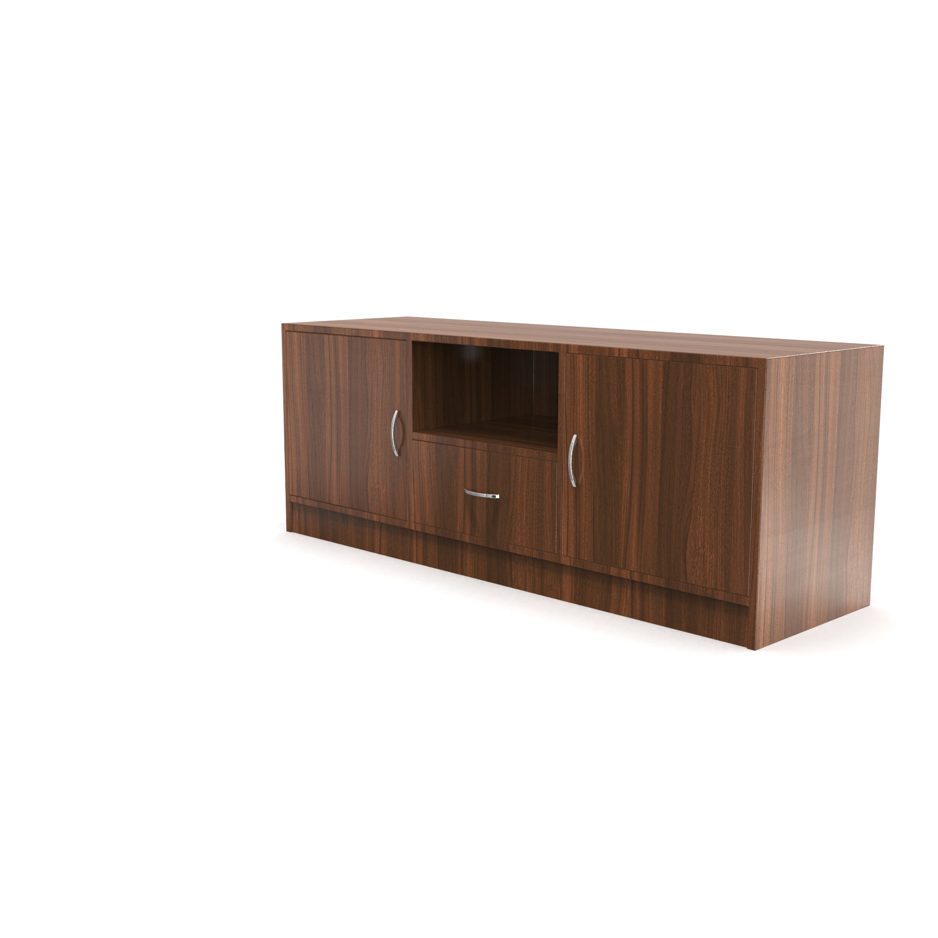 Serenity Wooden TV Unit - Classic Walnut - Neehv Home