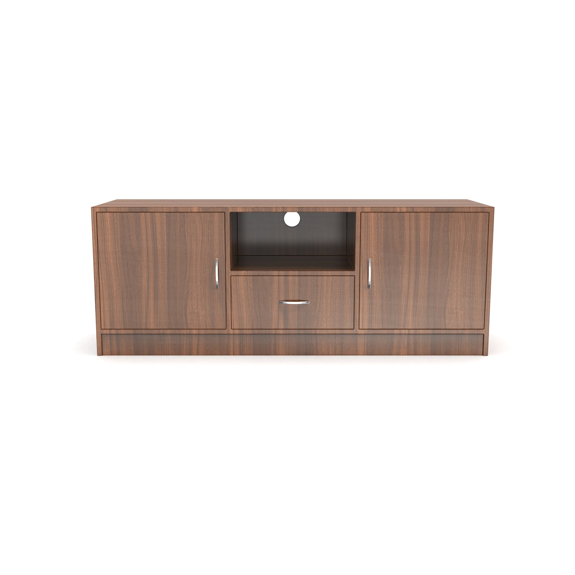 Serenity Wooden TV Unit - Classic Walnut - Neehv Home