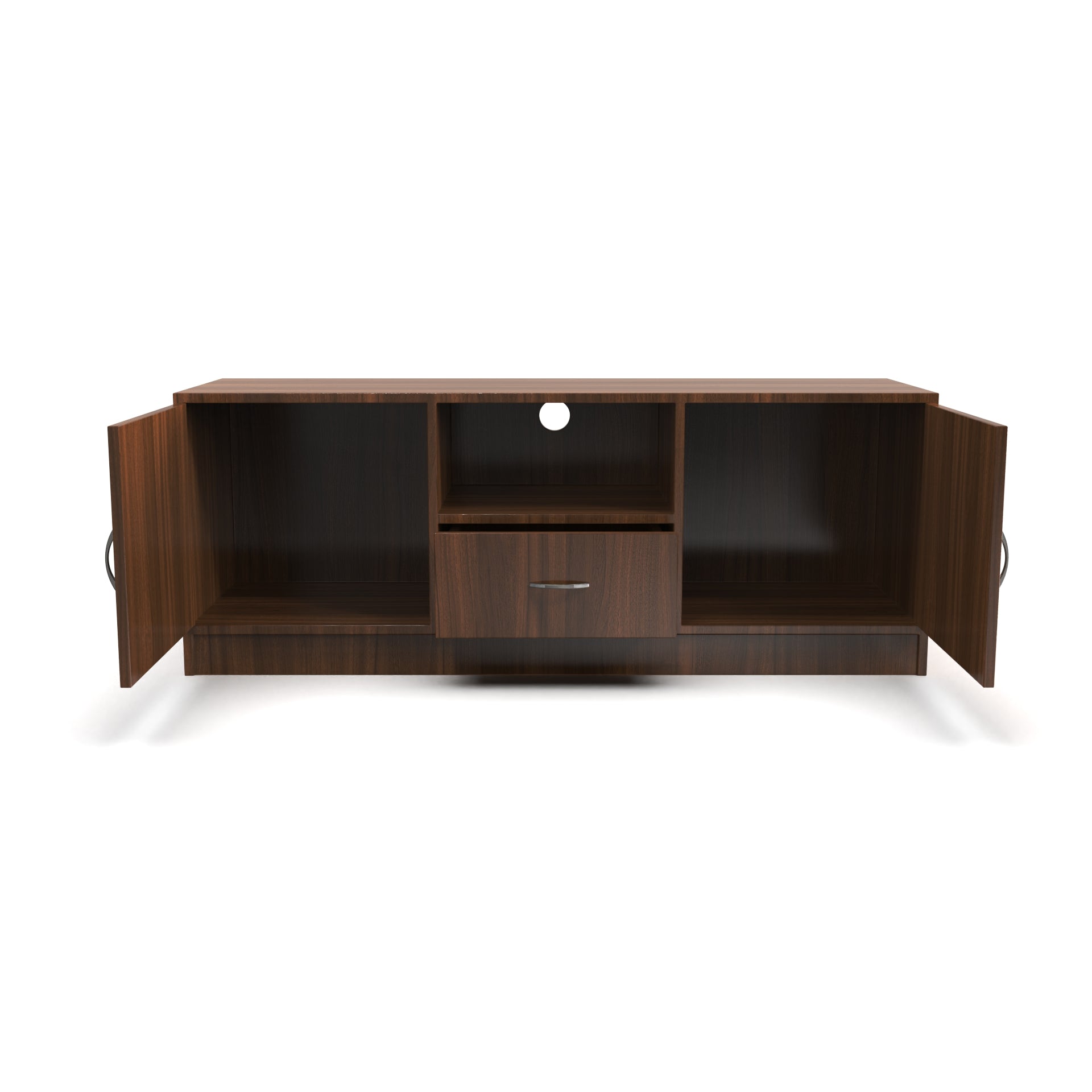 Serenity Wooden TV Unit - Classic Walnut - Neehv Home