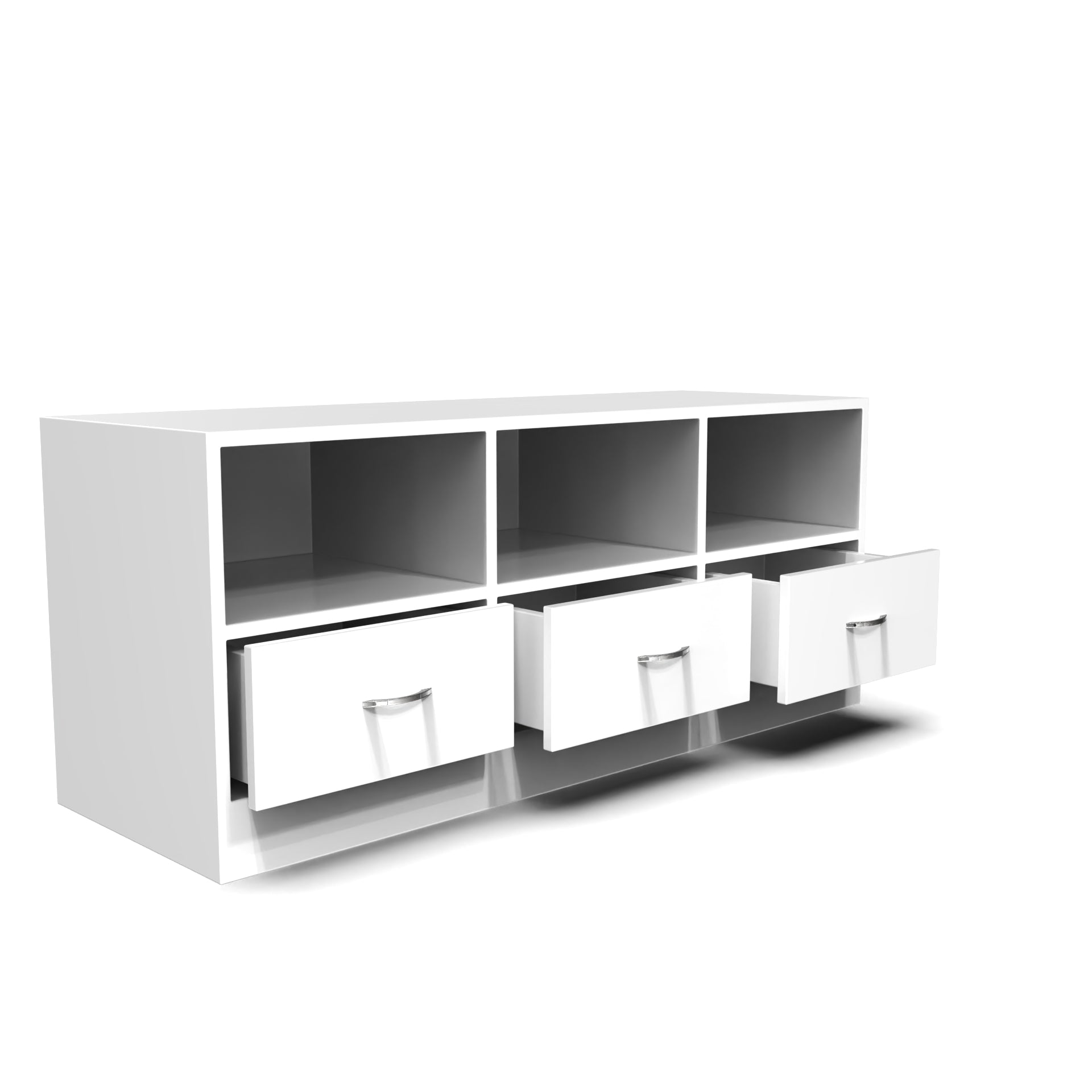 Radiance TV Unit - Frosty White - Neehv Home