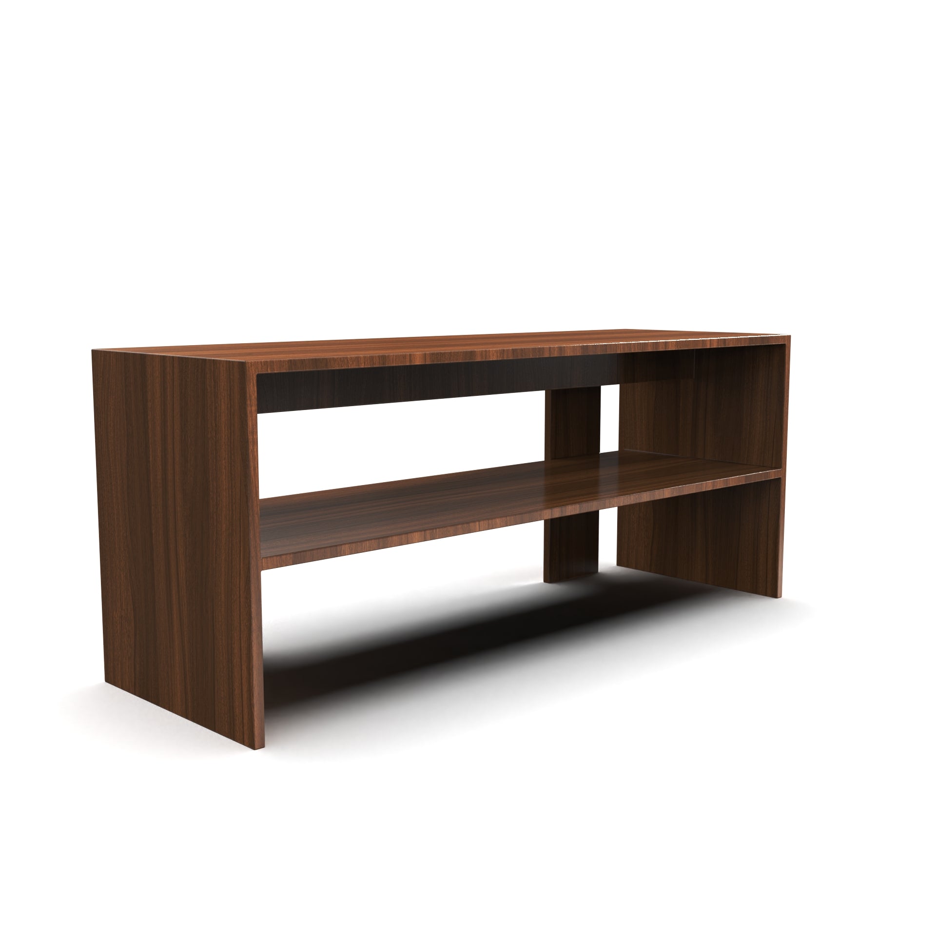 Pristine TV Unit - Classic Walnut - Neehv Home