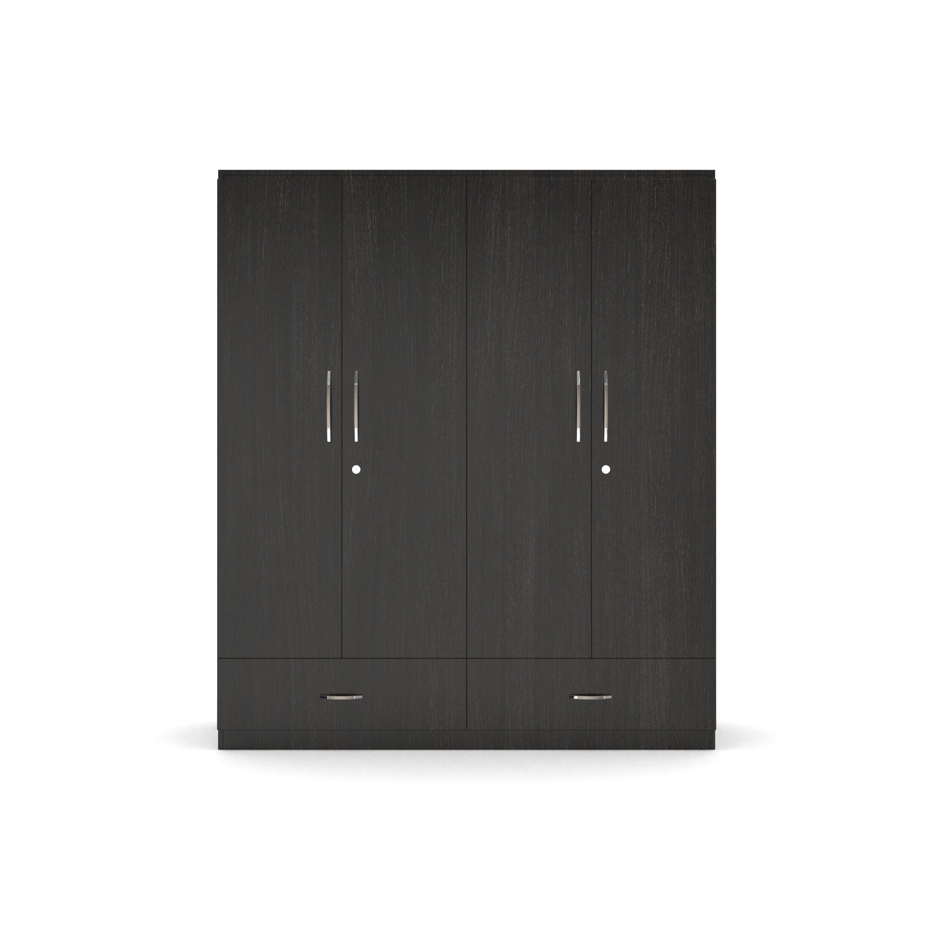 Astra 4 Door Wardrobe With Drawers - Wenge - Neehv Home