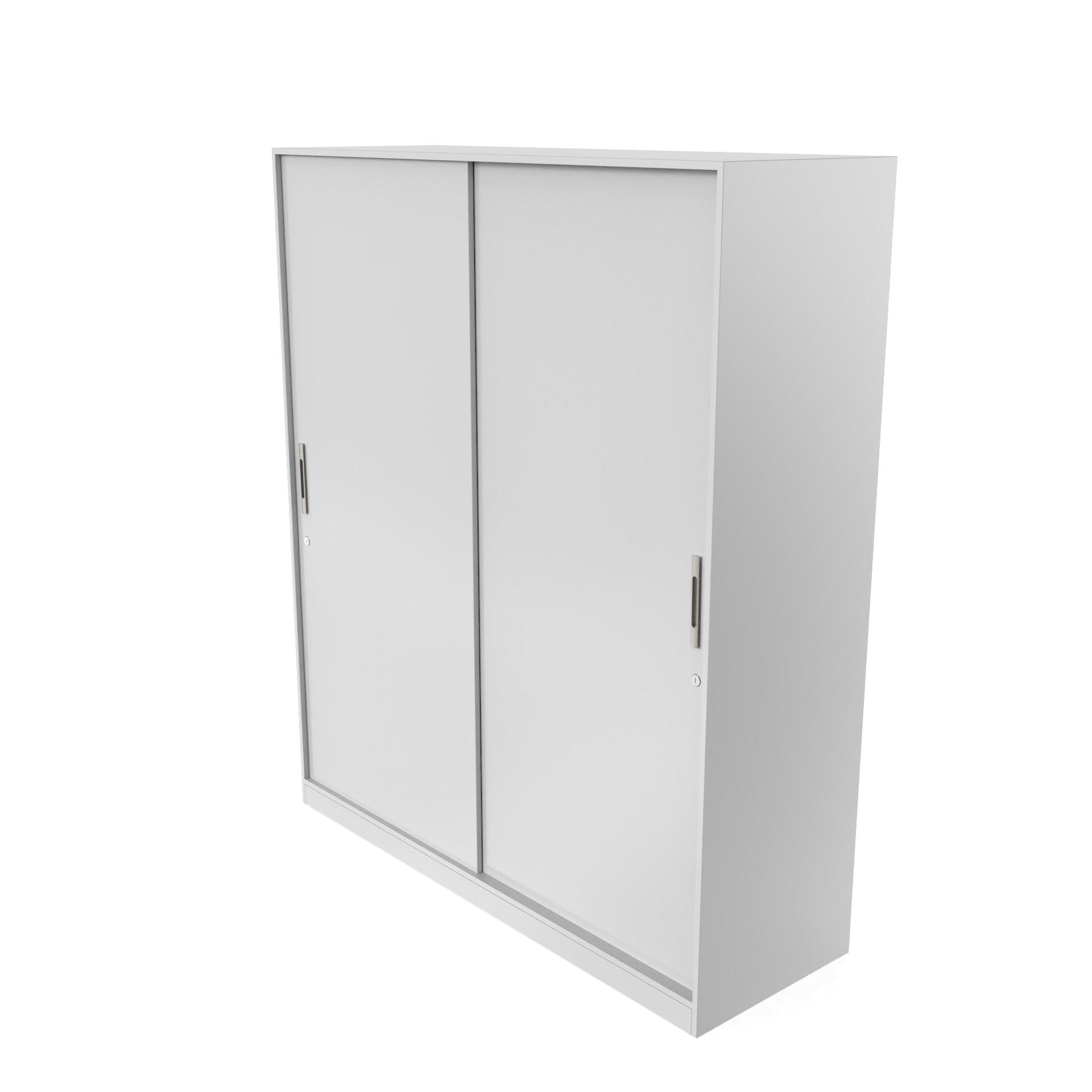 Santorini Sliding Door Wardrobe - Frosty white - Neehv Home