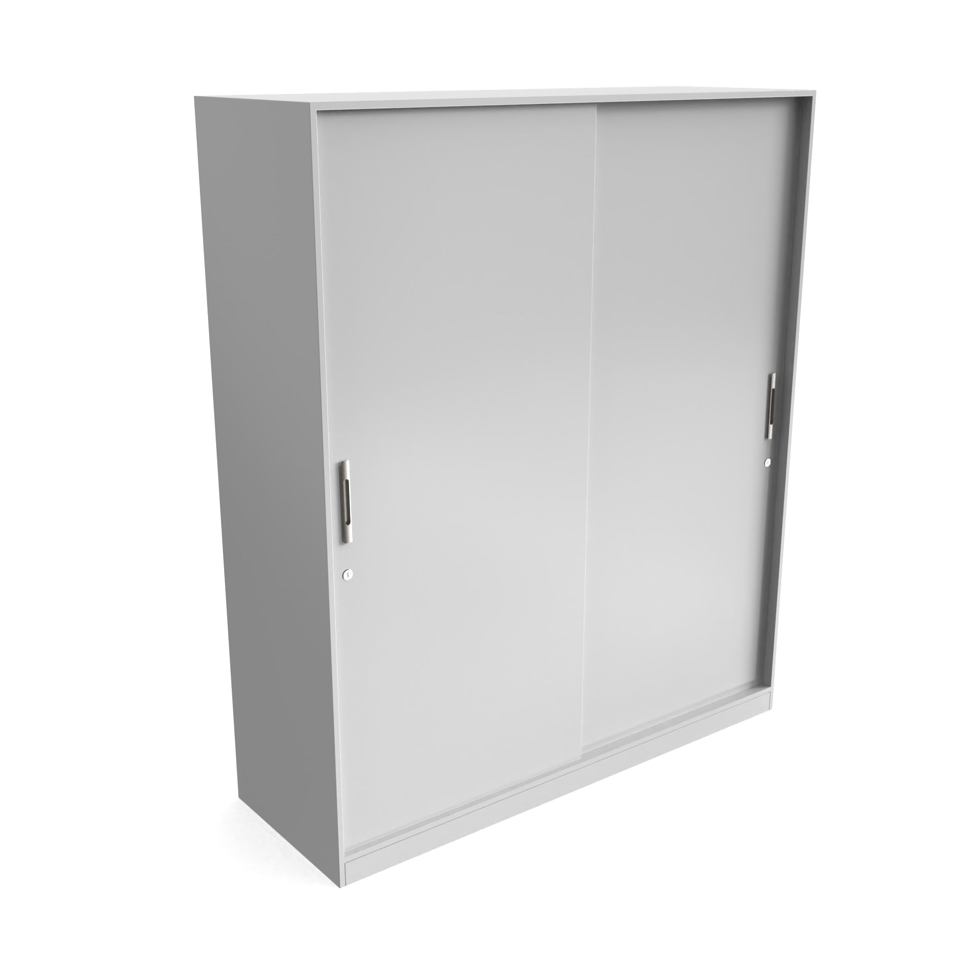 Santorini Sliding Door Wardrobe - Frosty white - Neehv Home