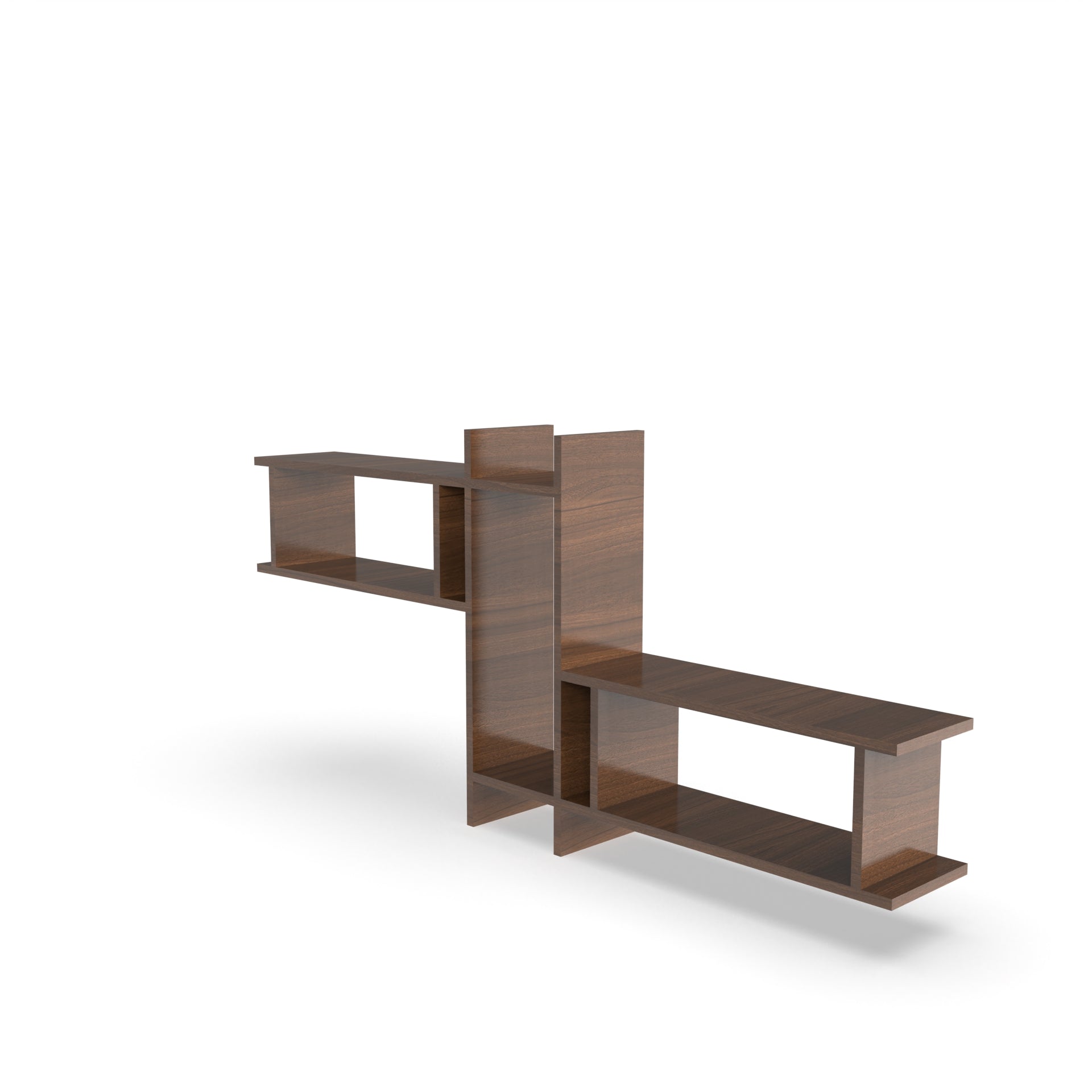 Europa Wall Shelf - Classic Walnut - Neehv Home