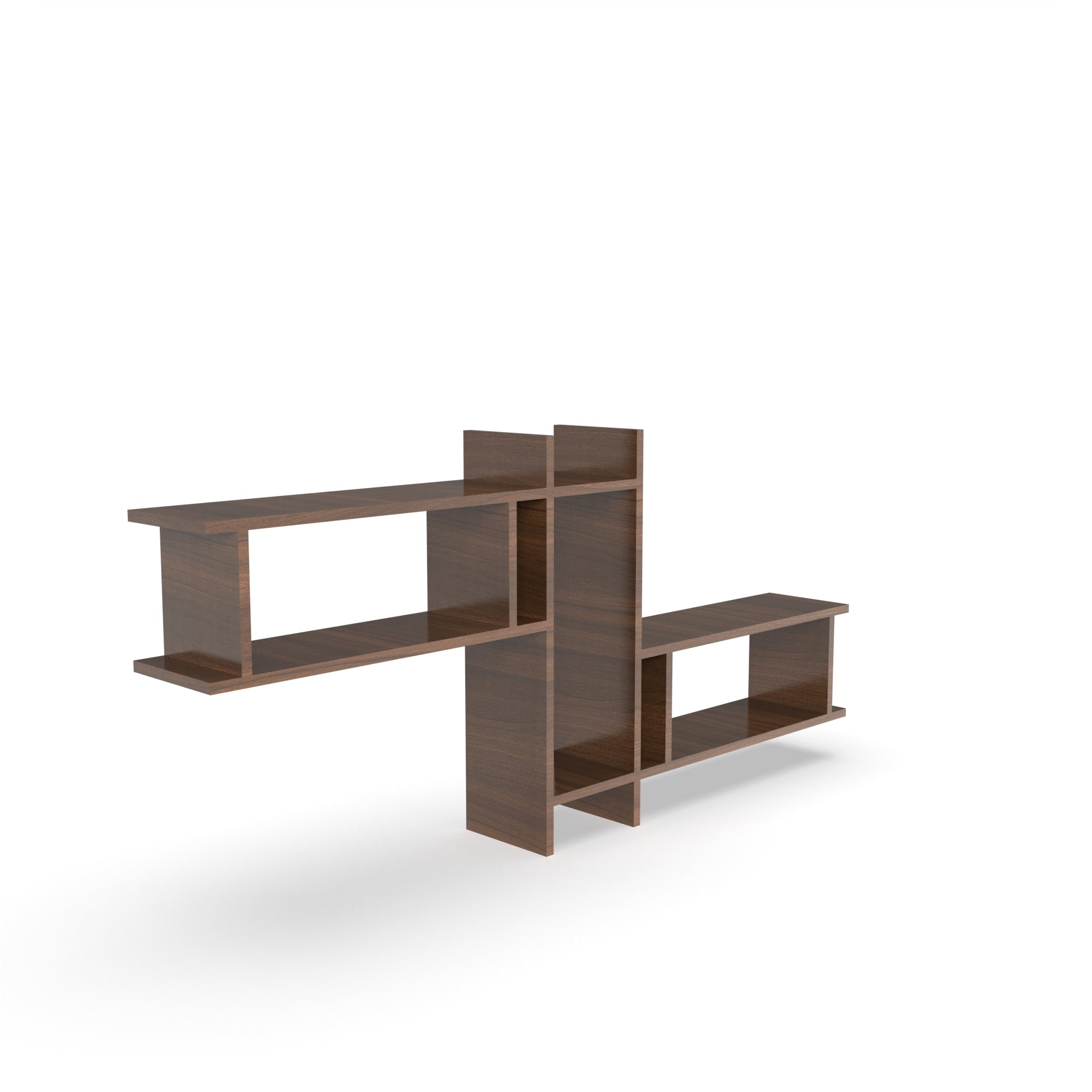 Europa Wall Shelf - Classic Walnut - Neehv Home