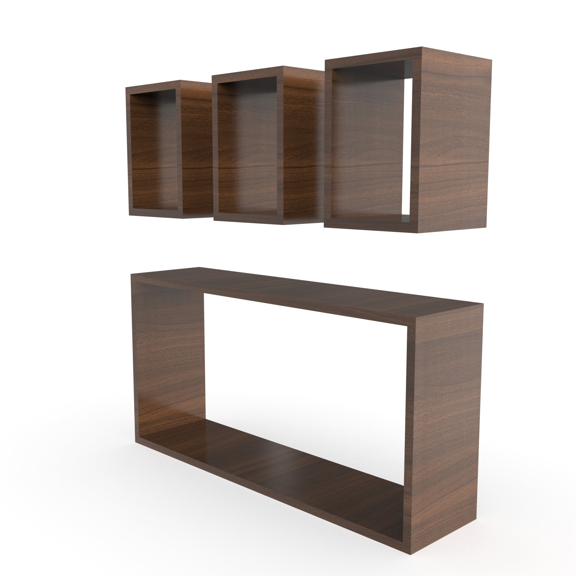 Dylan Floating Wall Shelf - Classic Walnut - Neehv Home