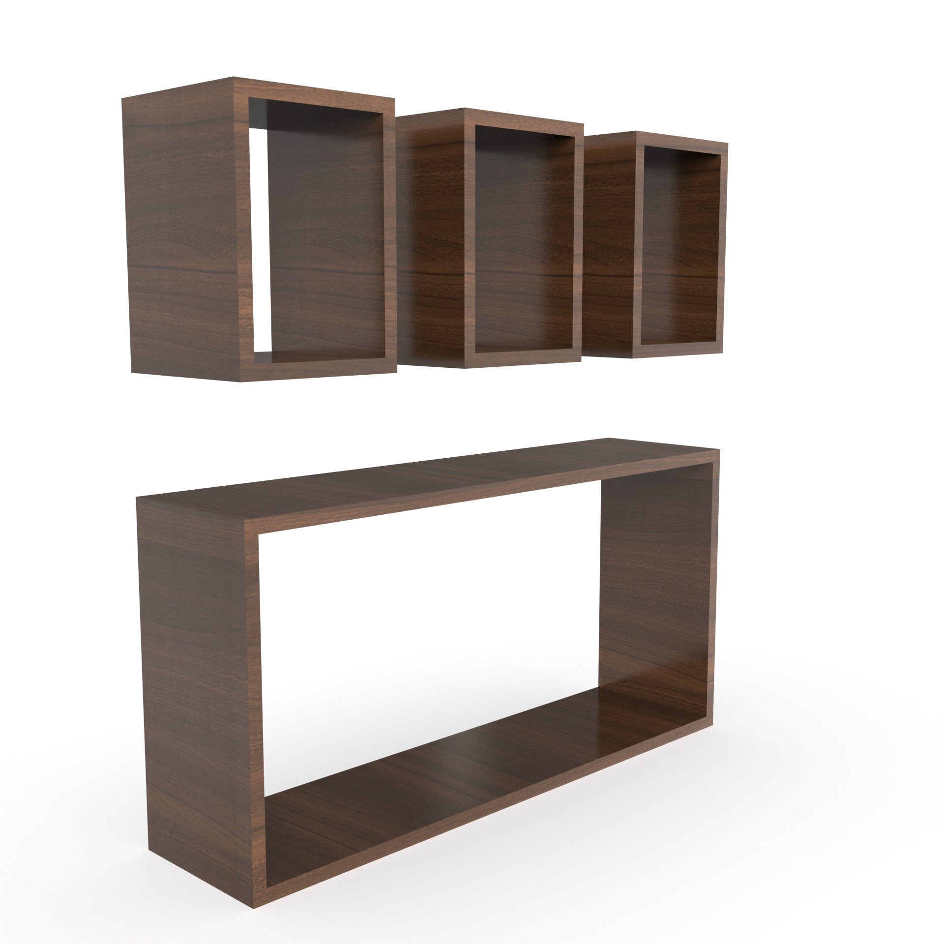 Dylan Floating Wall Shelf - Classic Walnut - Neehv Home