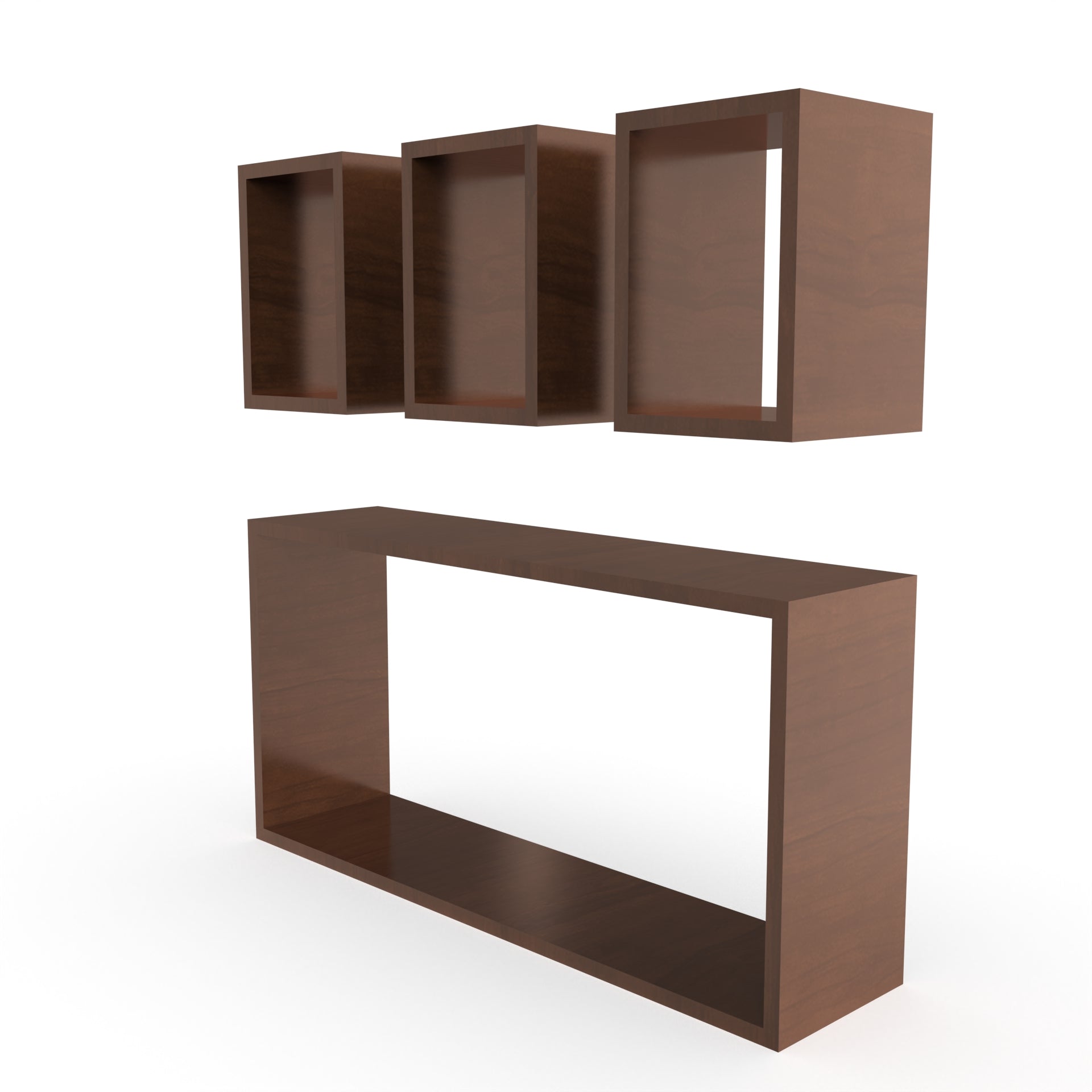 Dylan Floating Wall Shelf - Brazilian Walnut - Neehv Home