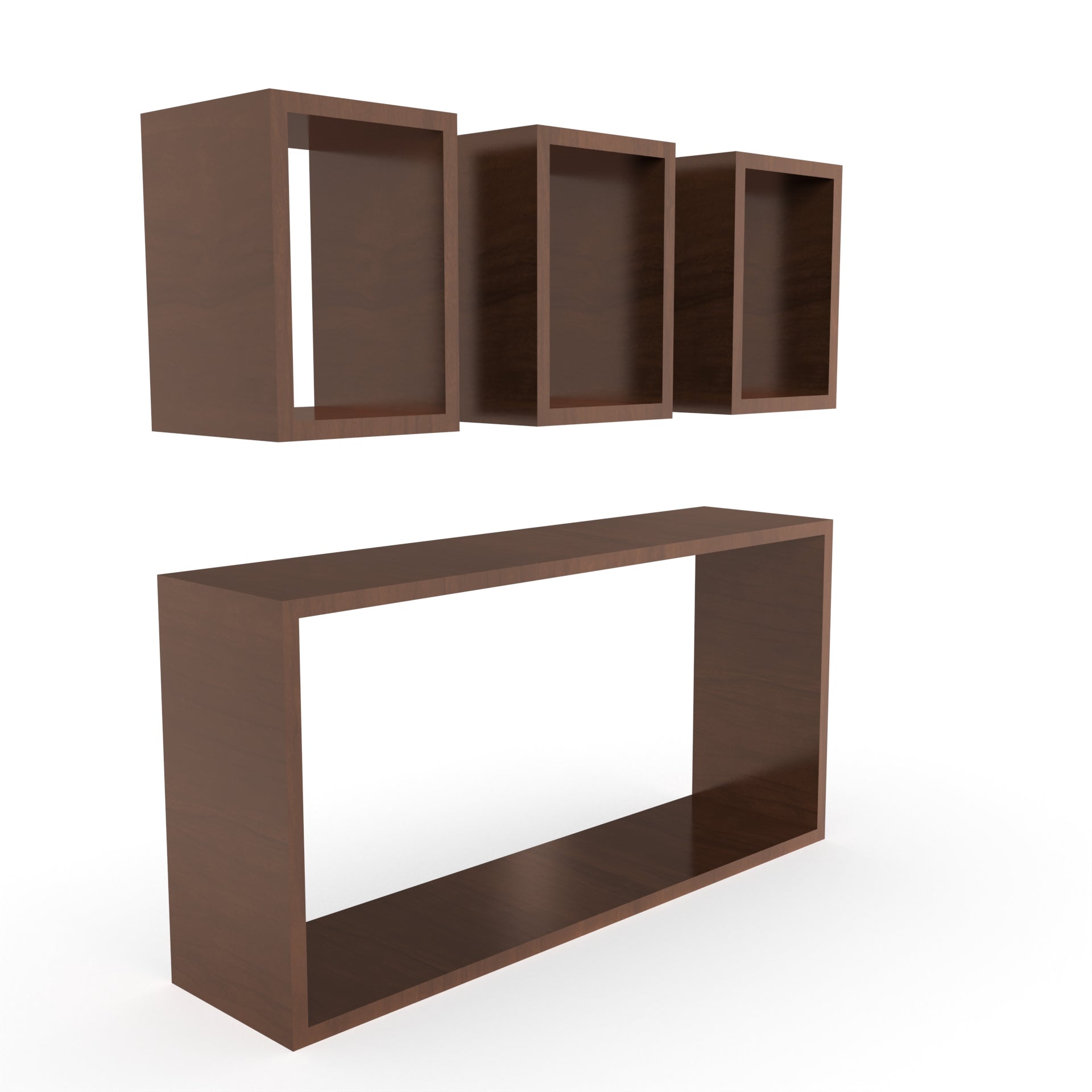 Dylan Floating Wall Shelf - Brazilian Walnut - Neehv Home