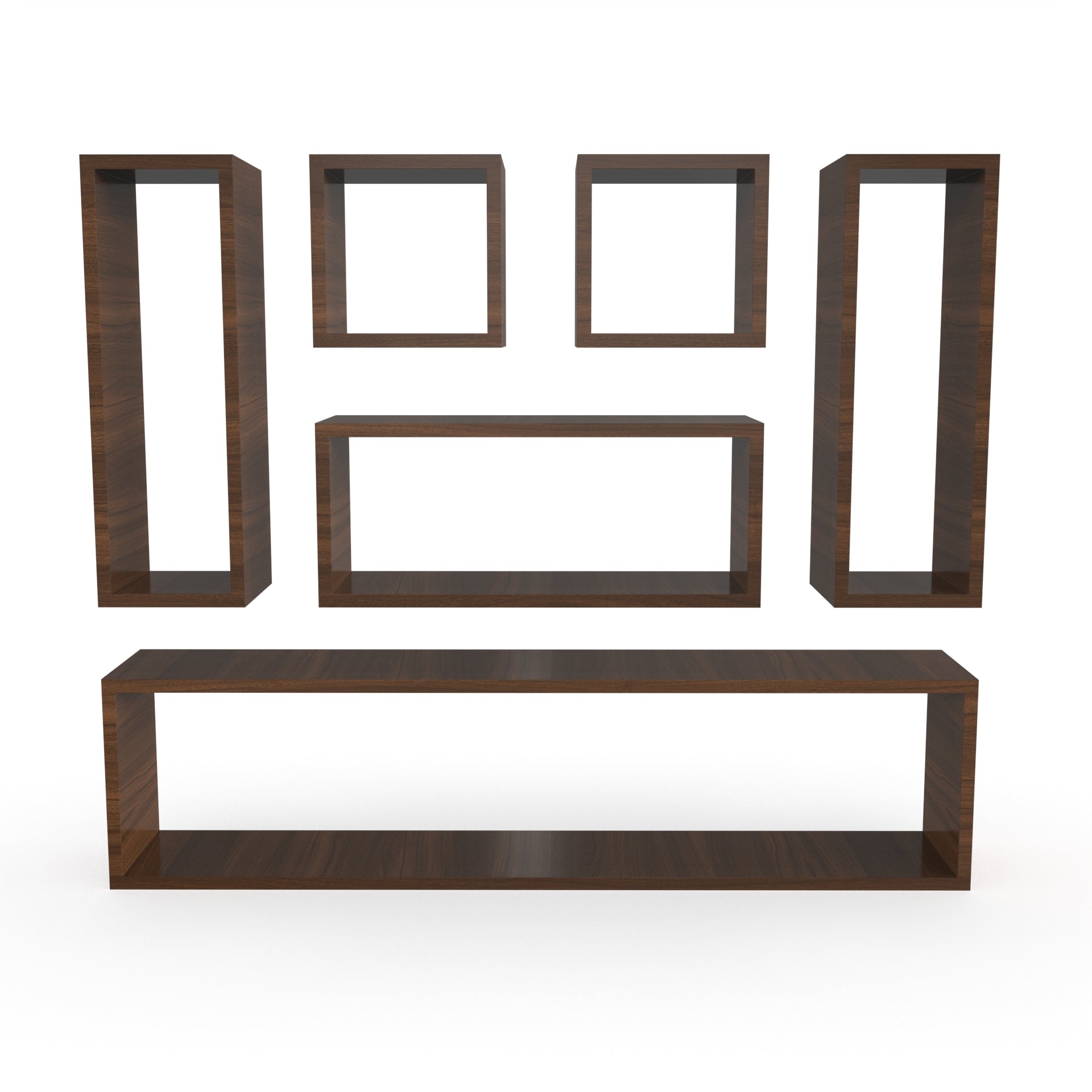 Dallas Wall Shelf - Classic Walnut - Neehv Home