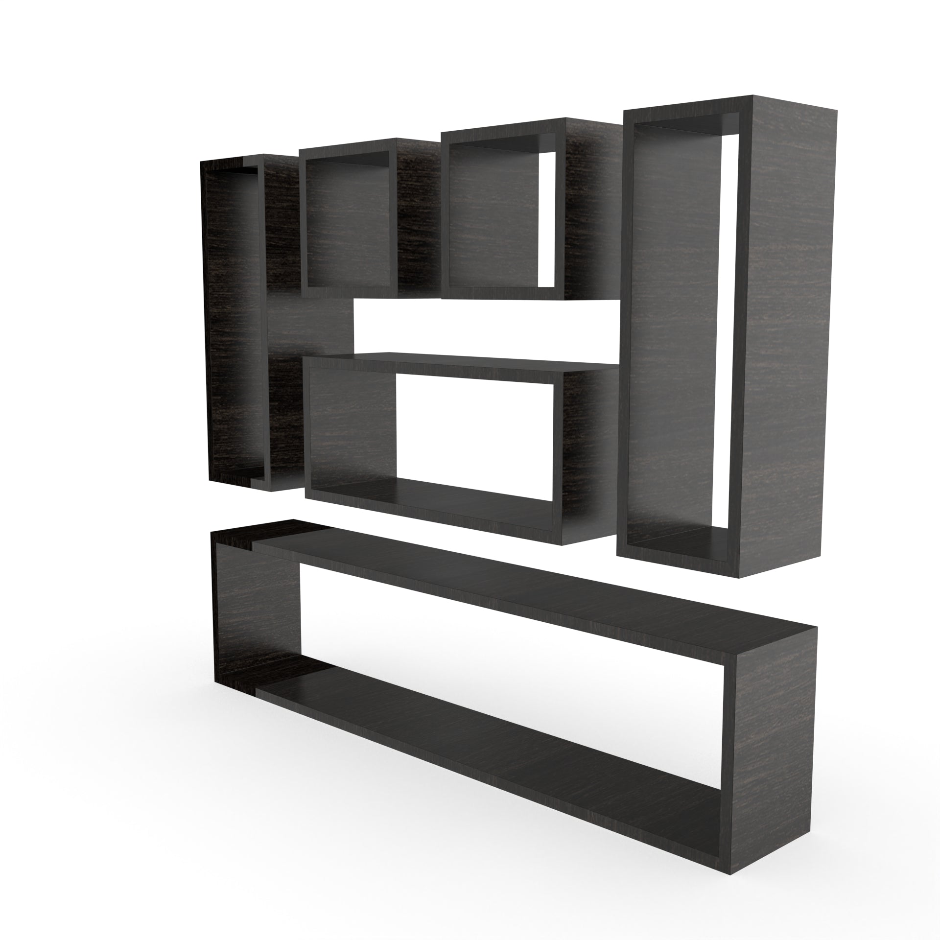 Dallas Wall Shelf - Wenge - Neehv Home