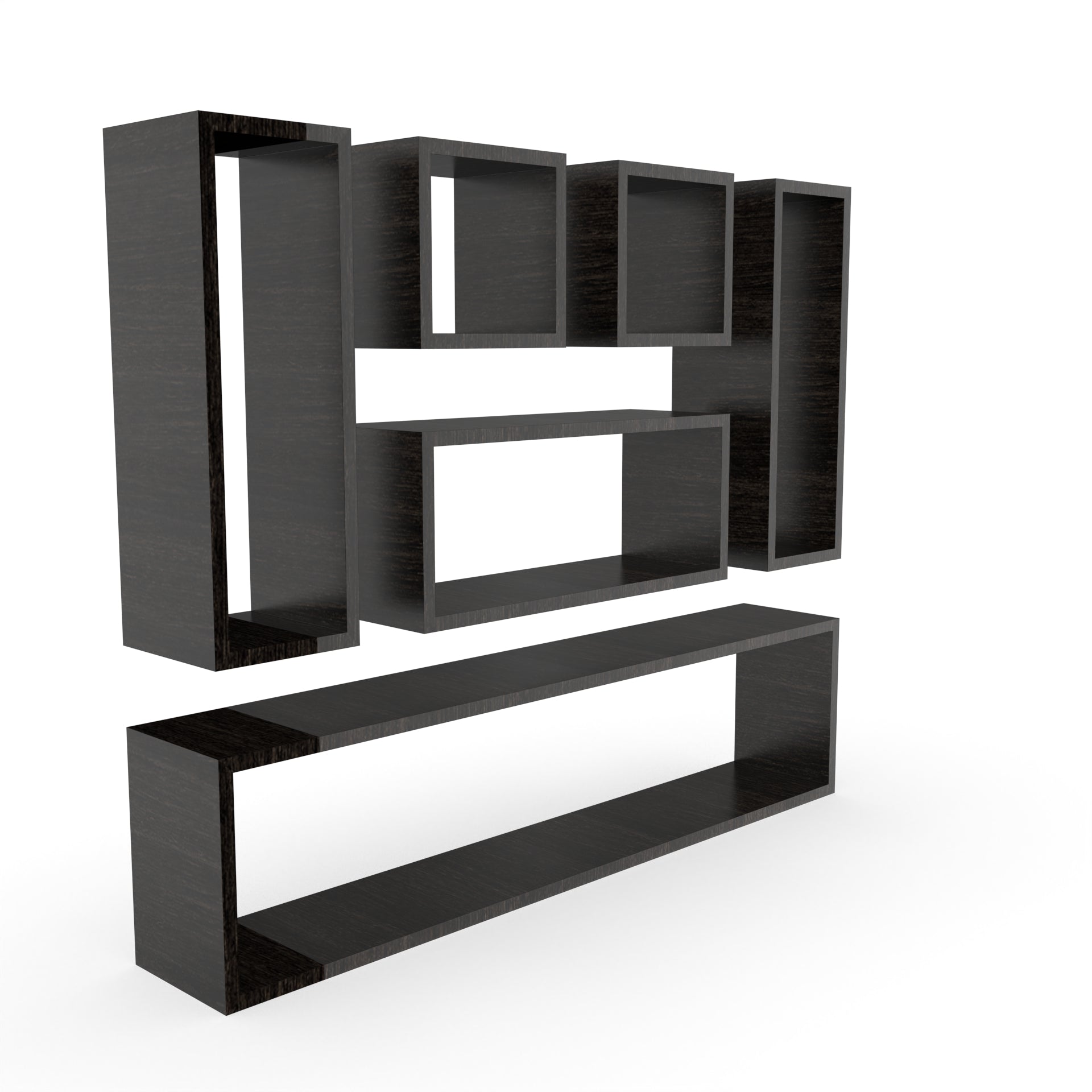 Dallas Wall Shelf - Wenge - Neehv Home