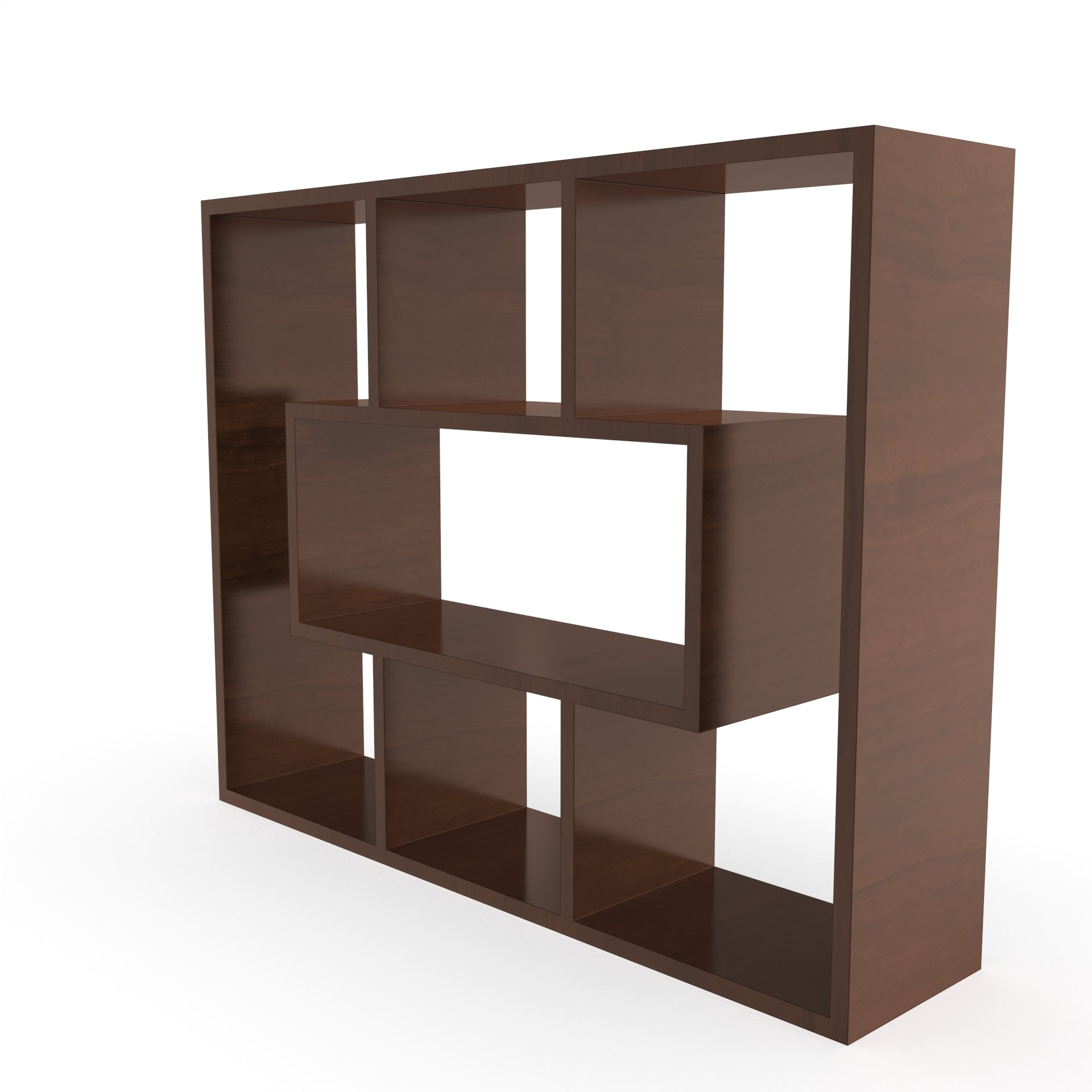 Harper Wall Shelf - Brazilian Walnut - Neehv Home