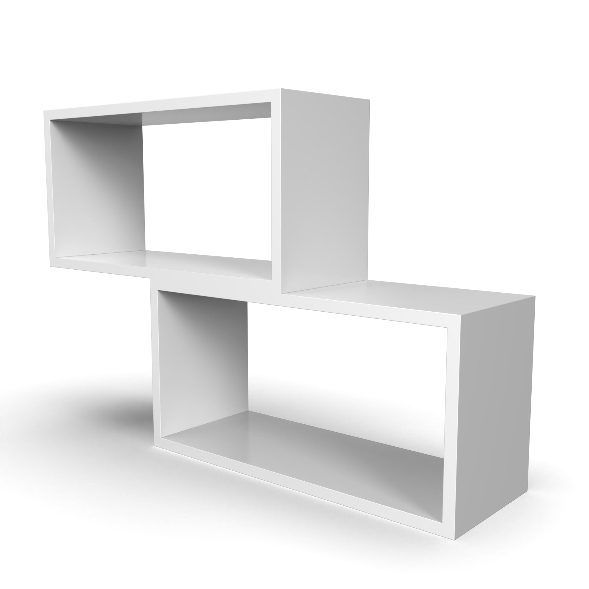 Canon Wall Shelf - Frosty White - Neehv Home