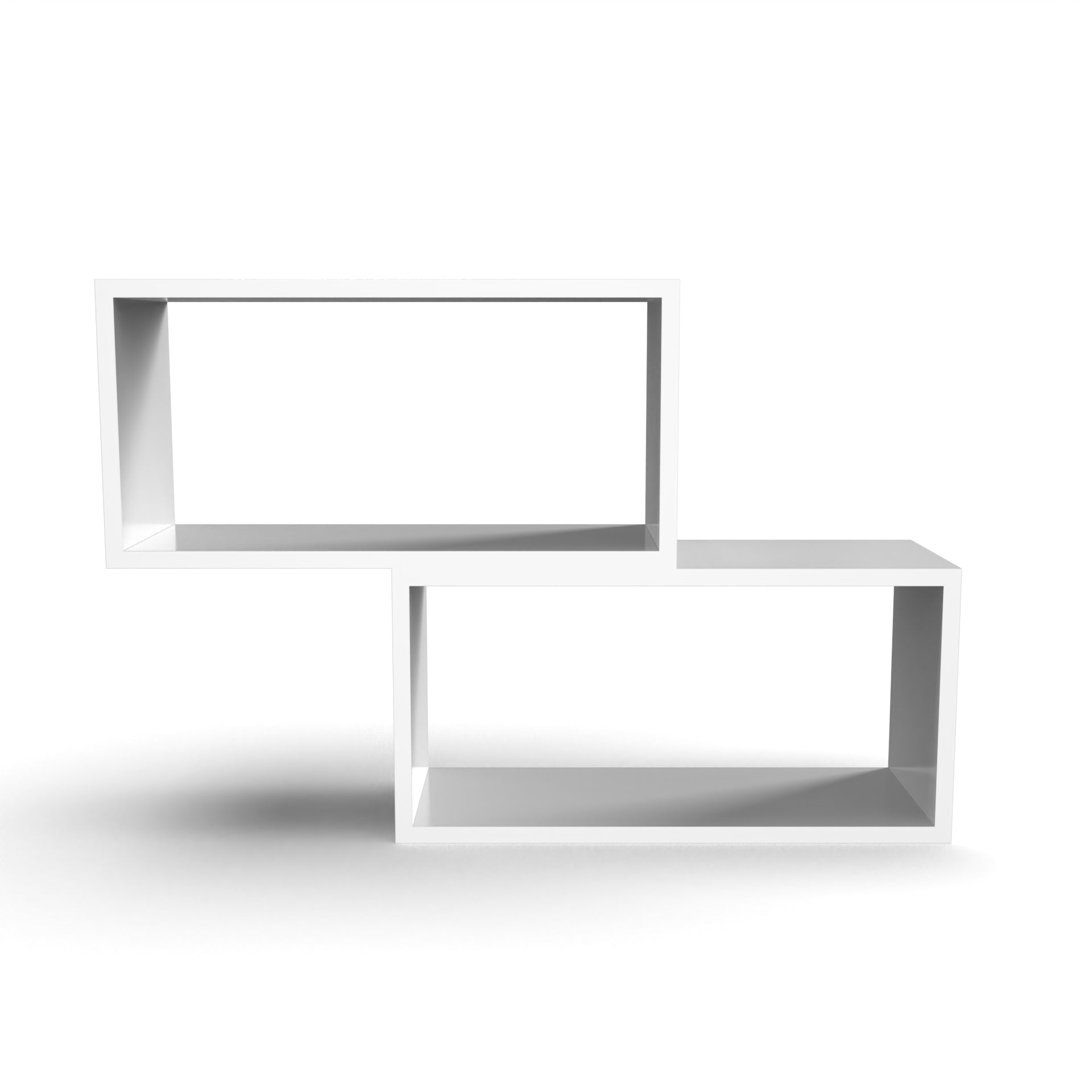 Canon Wall Shelf - Frosty White - Neehv Home