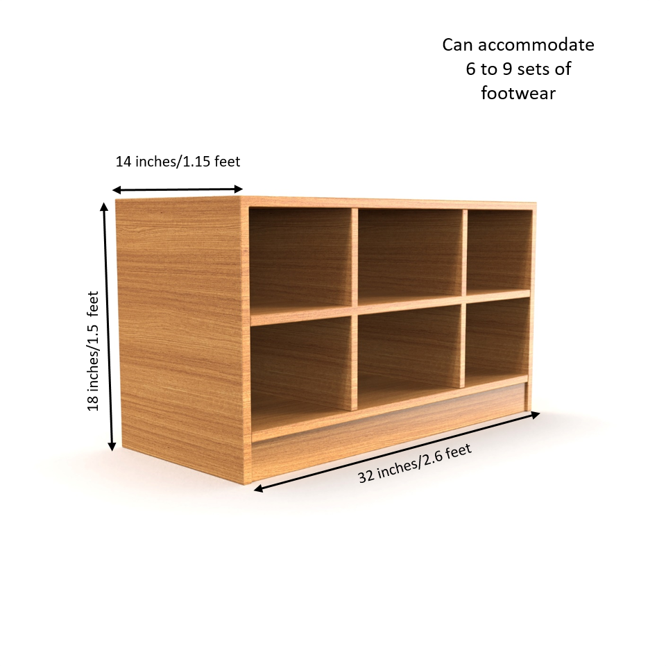 Index Shoe Rack - Bavarian beech - Neehv Home