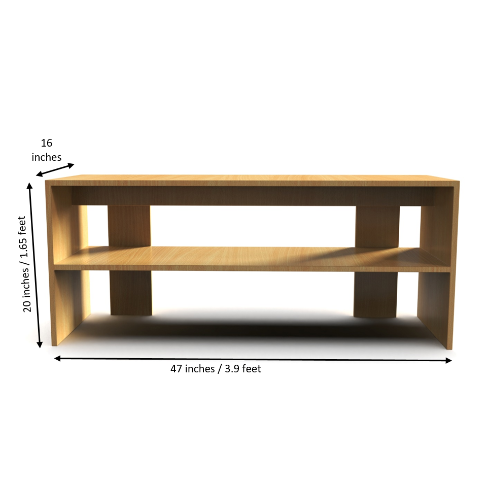 Pristine TV Unit - Bavarian Beech - Neehv Home